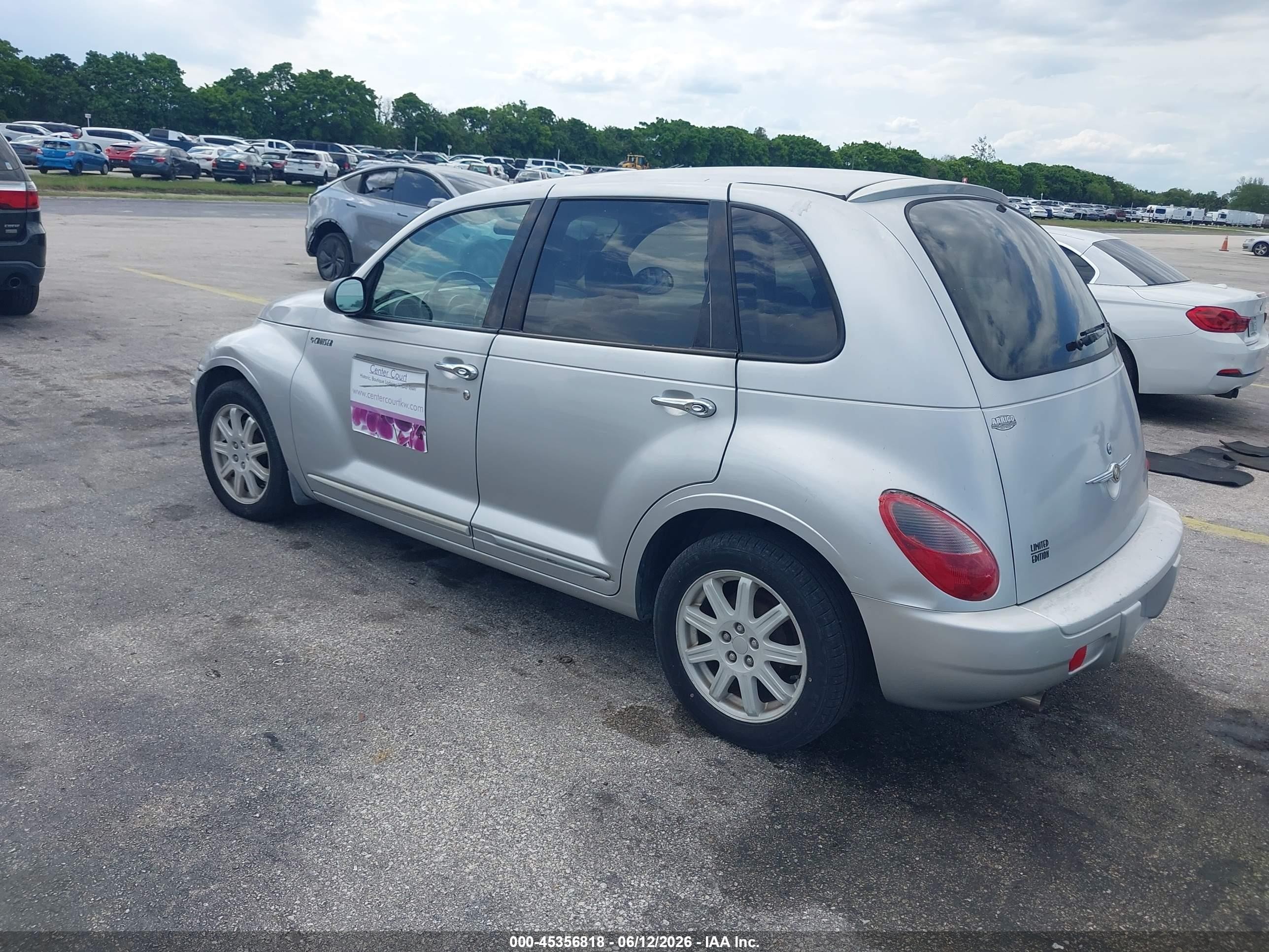 2006 Chrysler Pt Cruiser Limited Silver vin: 3A8FY68B96T295678