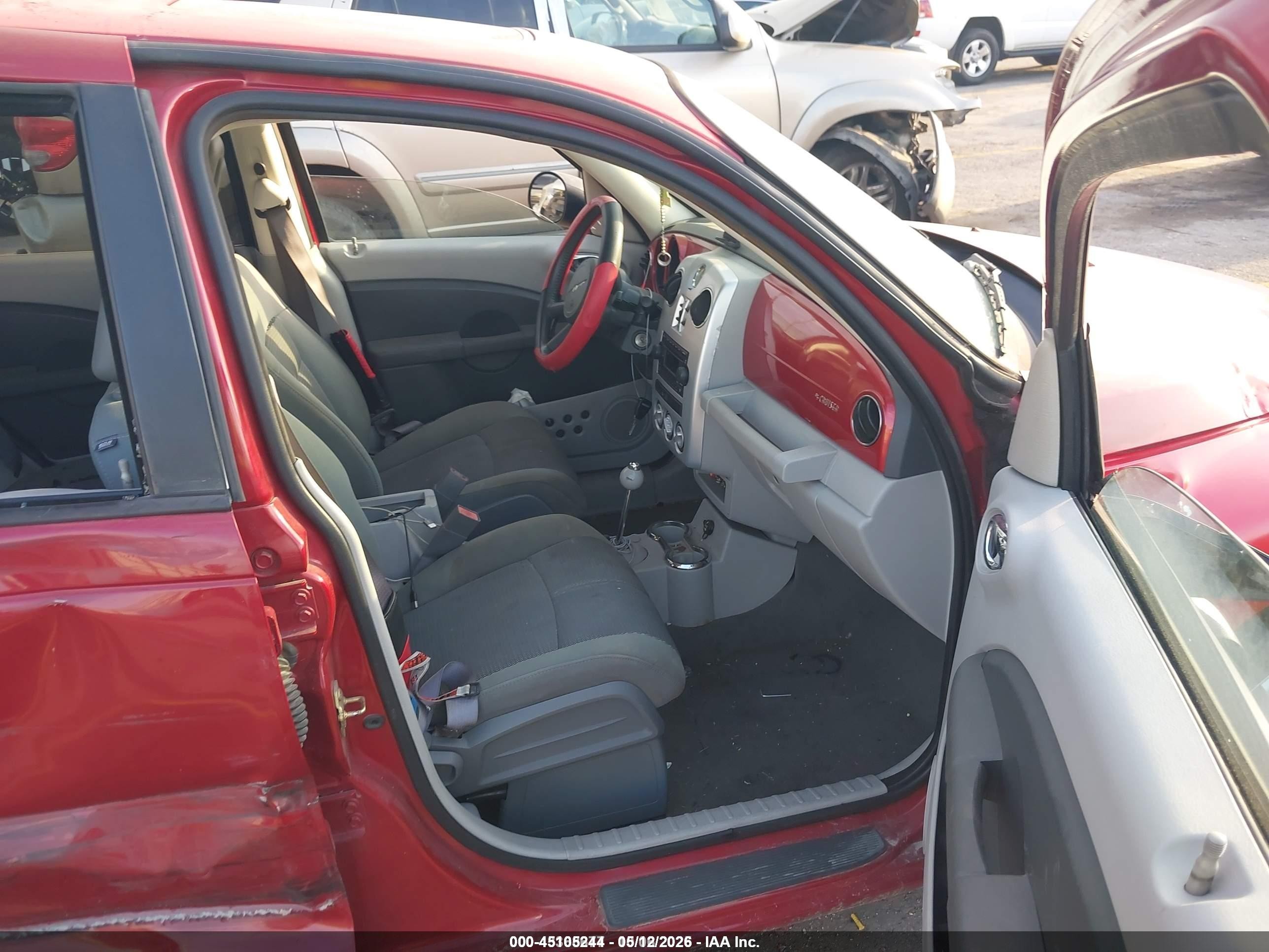 2006 Chrysler Pt Cruiser Limited Red vin: 3A8FY68BX6T285449