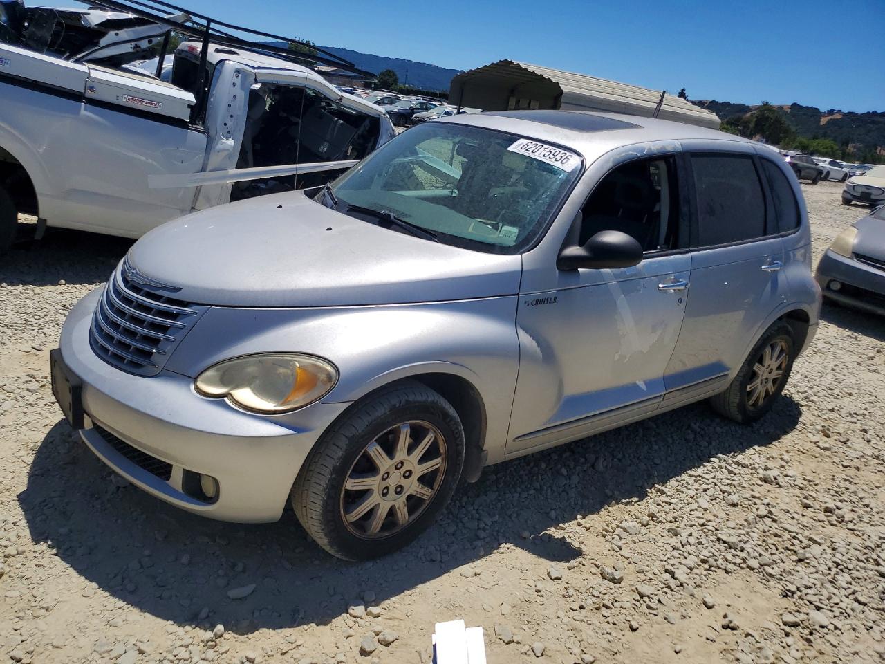 2006 Chrysler Pt Cruiser Limited Gray vin: 3A8FY68BX6T347593