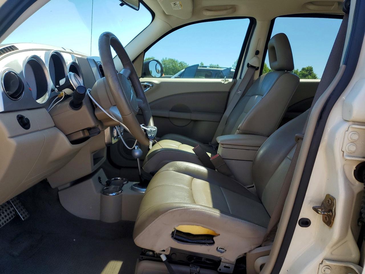 2006 Chrysler Pt Cruiser Gt White vin: 3A8FY78G46T338602
