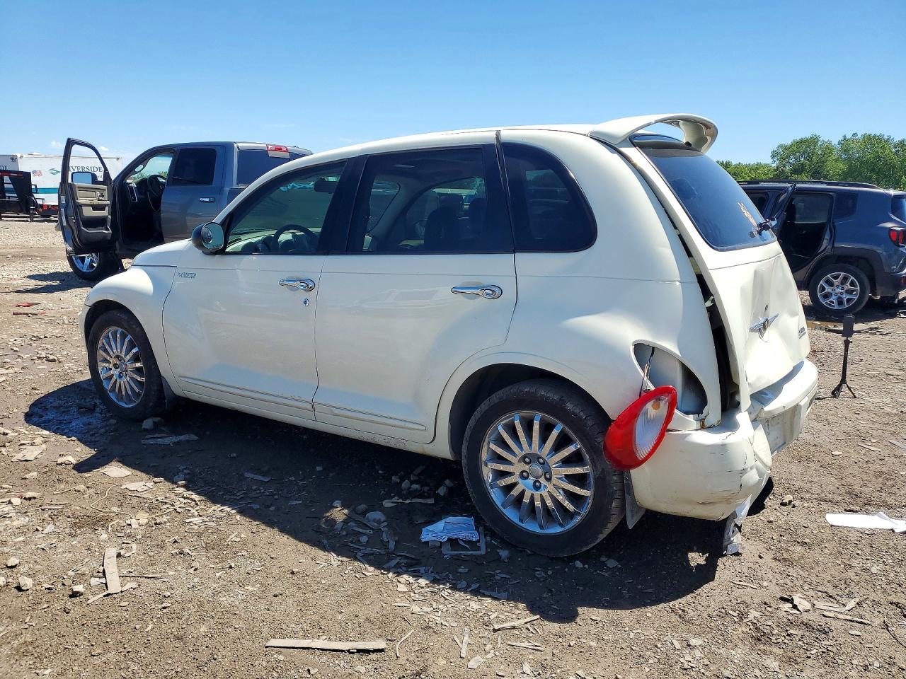 2006 Chrysler Pt Cruiser Gt White vin: 3A8FY78G46T338602