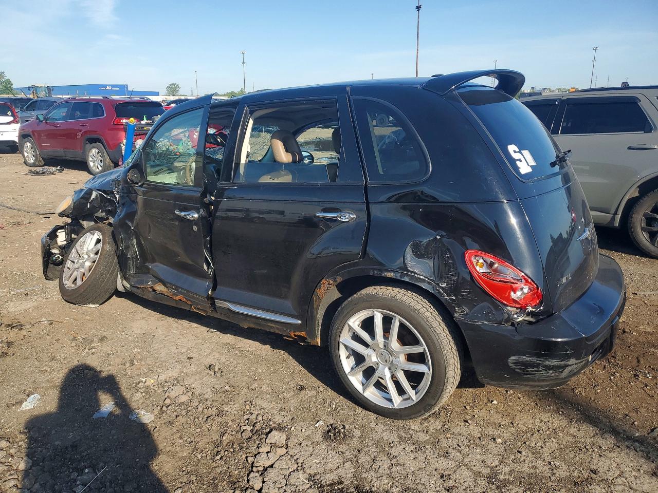 2007 Chrysler Pt Cruiser Gt Black vin: 3A8FY78GX7T525702