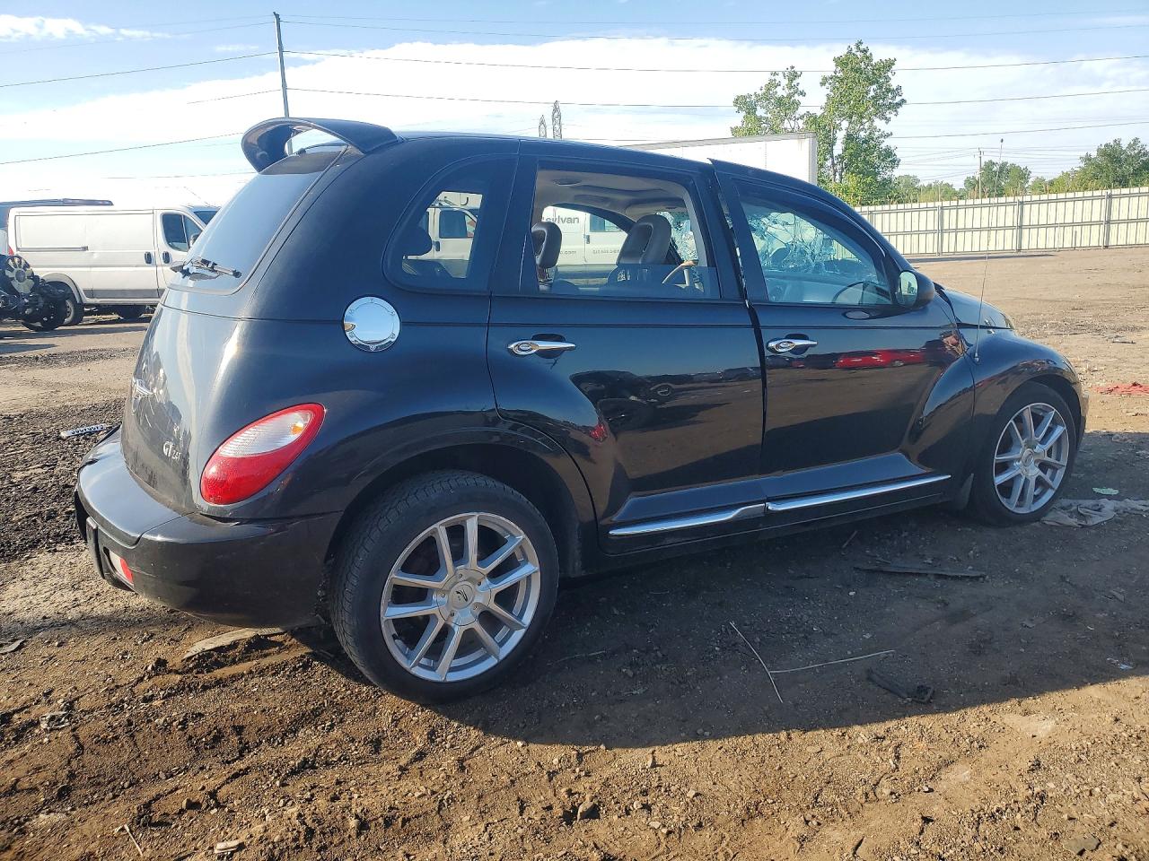 2007 Chrysler Pt Cruiser Gt Black vin: 3A8FY78GX7T525702