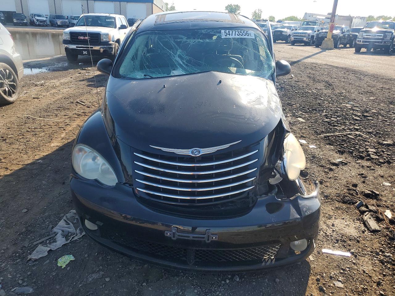 2007 Chrysler Pt Cruiser Gt Black vin: 3A8FY78GX7T525702
