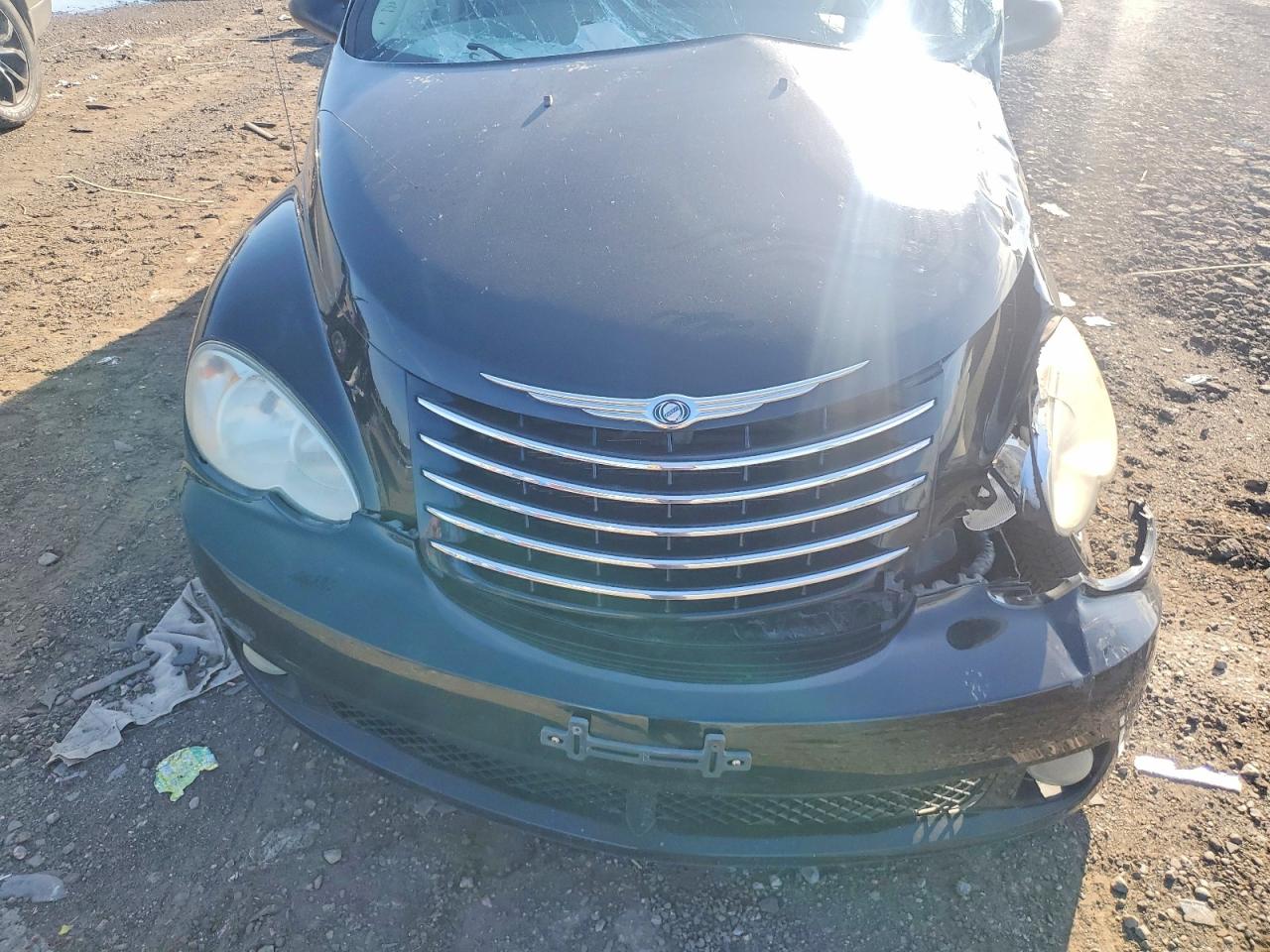 2007 Chrysler Pt Cruiser Gt Black vin: 3A8FY78GX7T525702