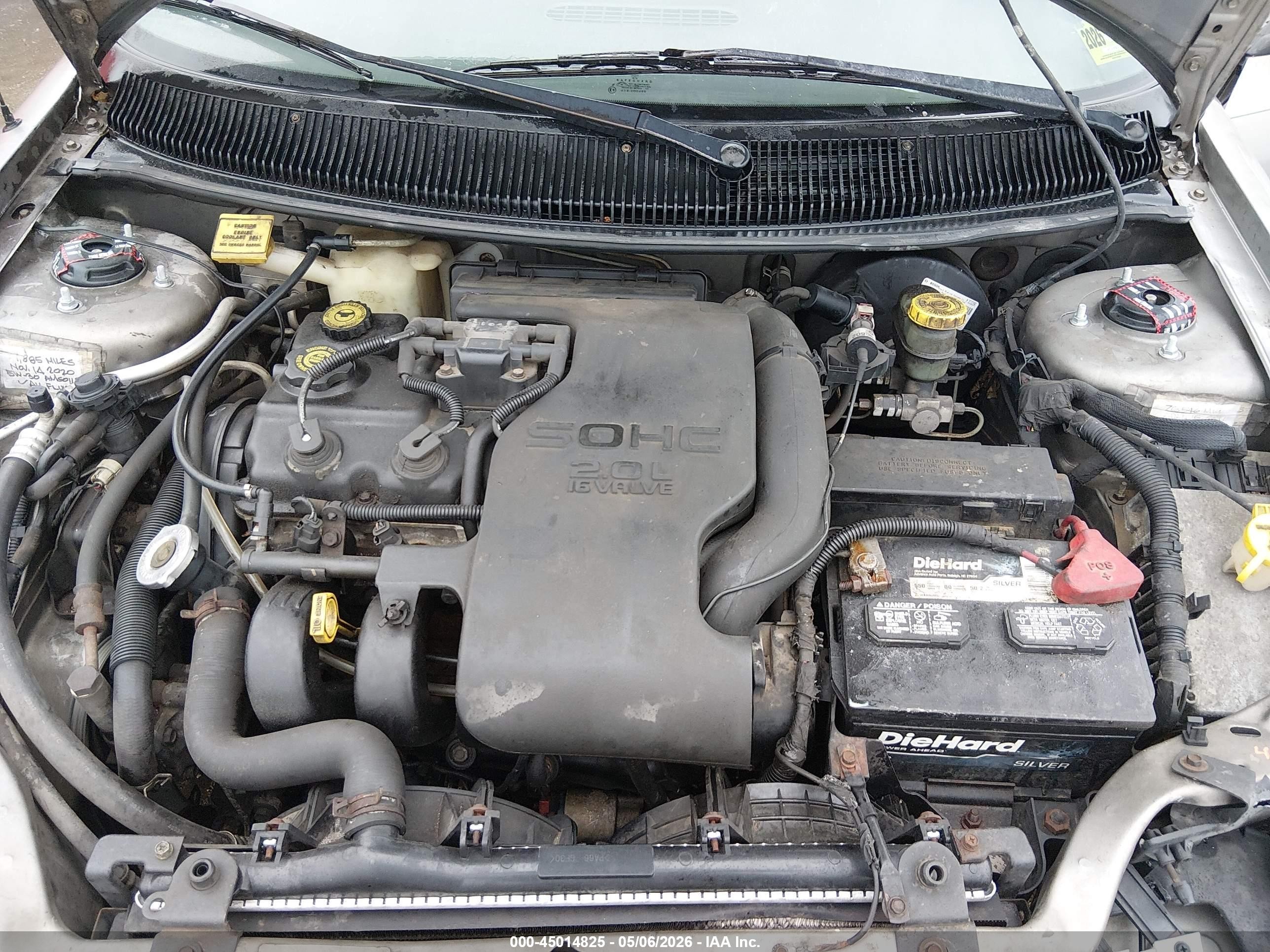 1998 Dodge Neon Competition/highline Silver vin: 3B3ES47C4WT232914