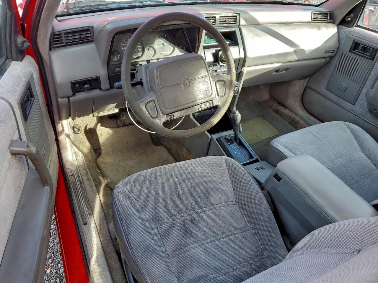 1991 Dodge Shadow Red vin: 3B3XP45K0MT560946