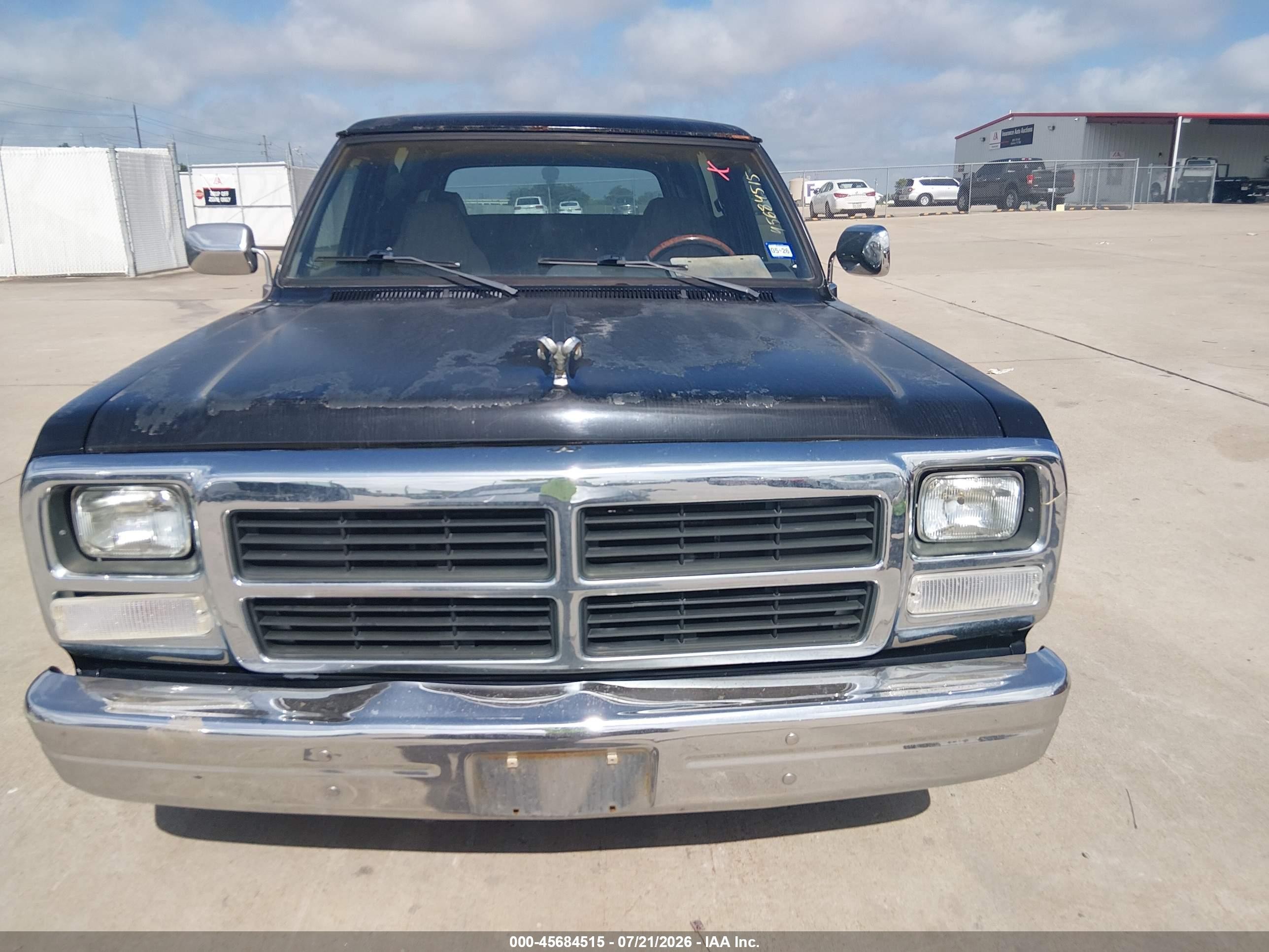 1991 Dodge Ramcharger Ad-150 Черный vin: 3B4GE07Y2MM044111