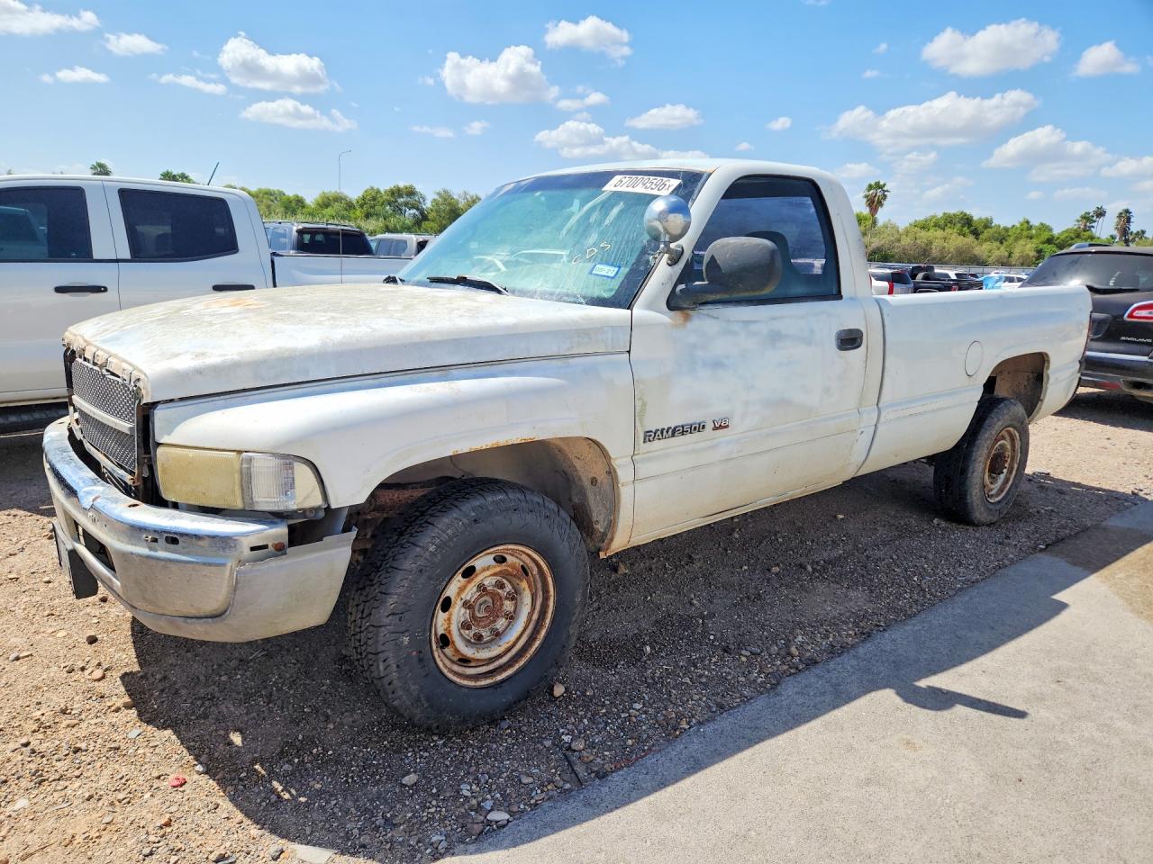 2002 Dodge Ram 2500 White vin: 3B6KC26Z42M251187