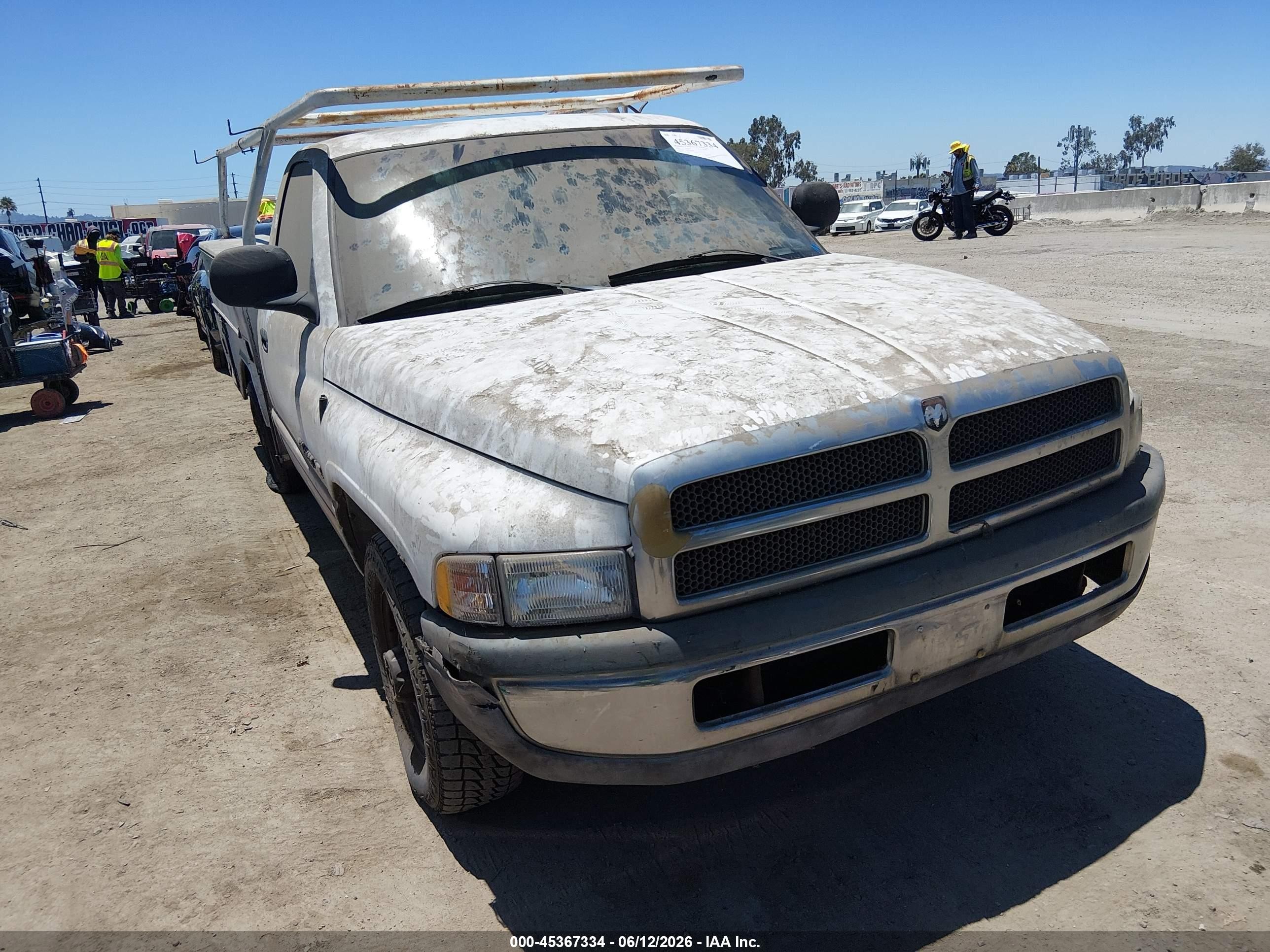 1998 Dodge Ram 2500   White vin: 3B6KC26Z8WM274364