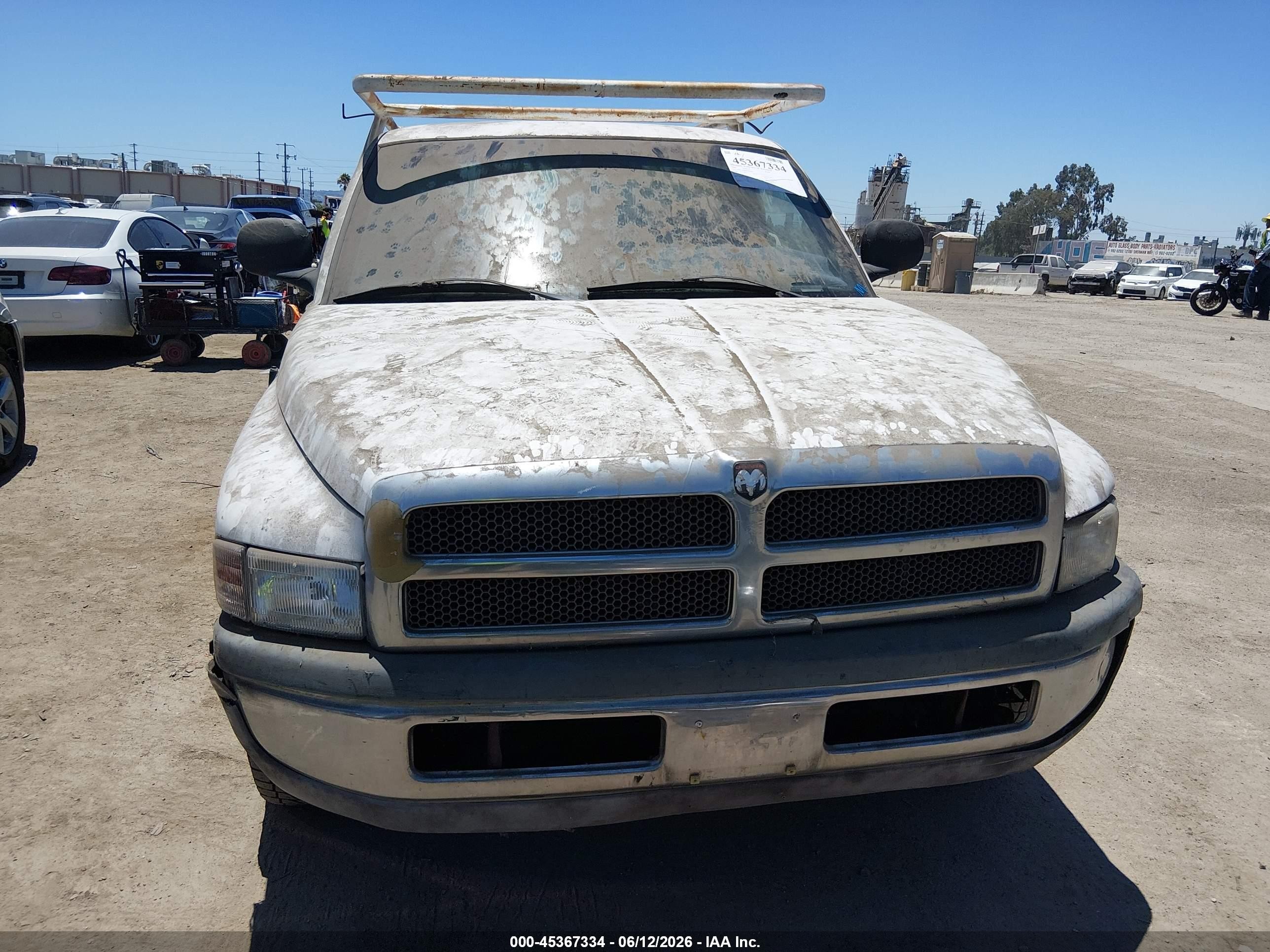 1998 Dodge Ram 2500   White vin: 3B6KC26Z8WM274364