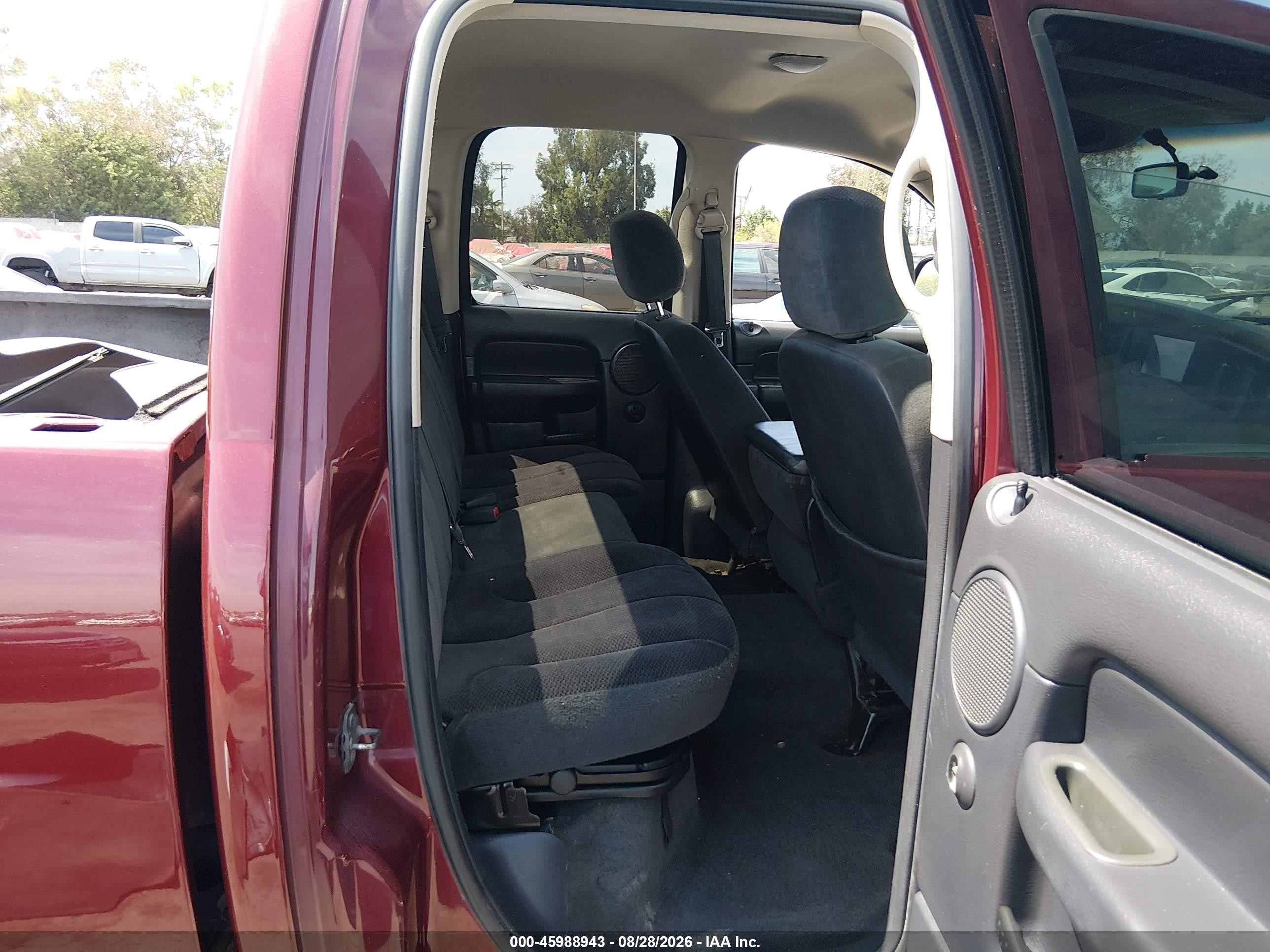 2002 Dodge Ram 1500 St Burgundy vin: 3B7HA18N32G100310