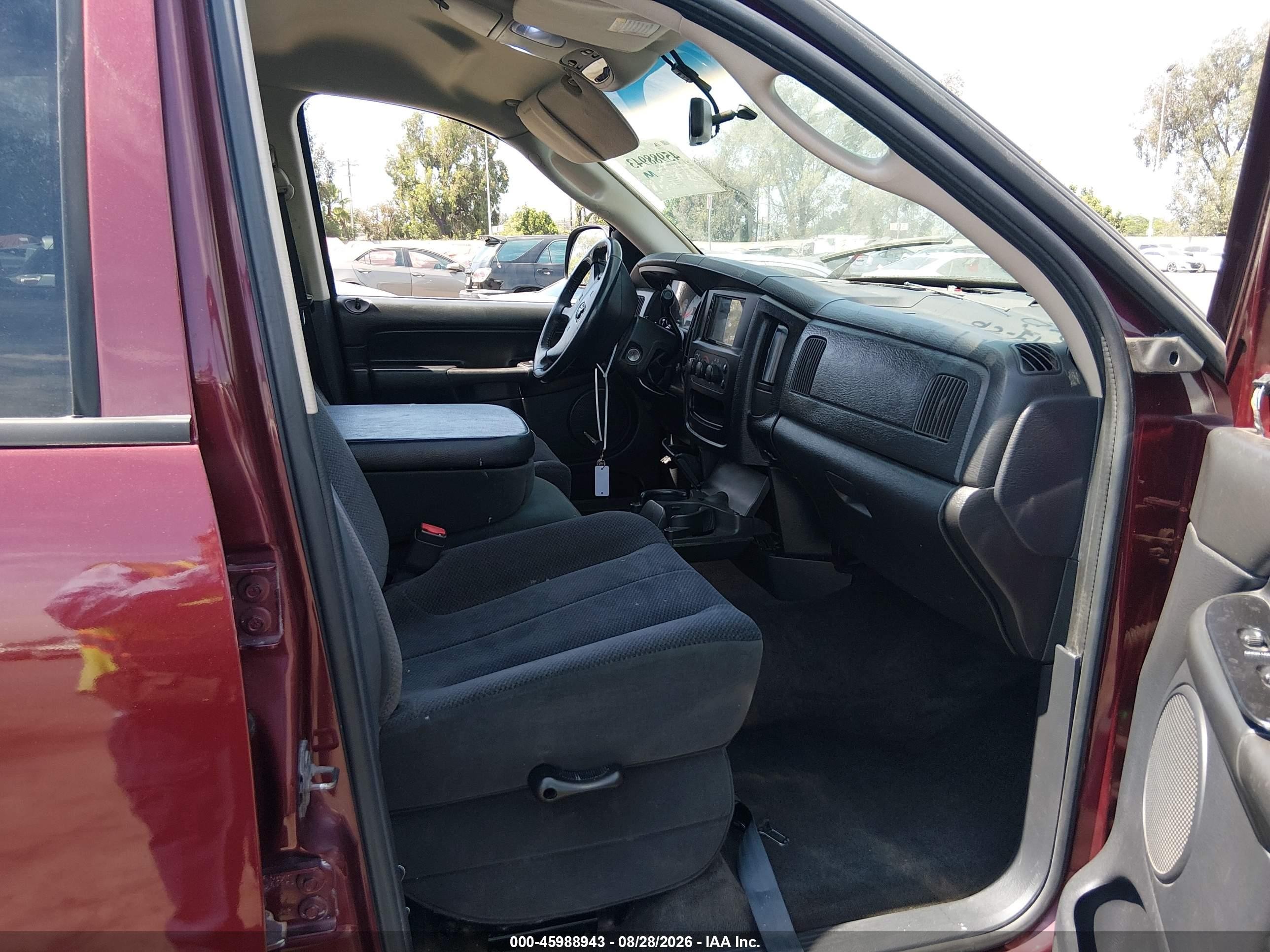 2002 Dodge Ram 1500 St Burgundy vin: 3B7HA18N32G100310