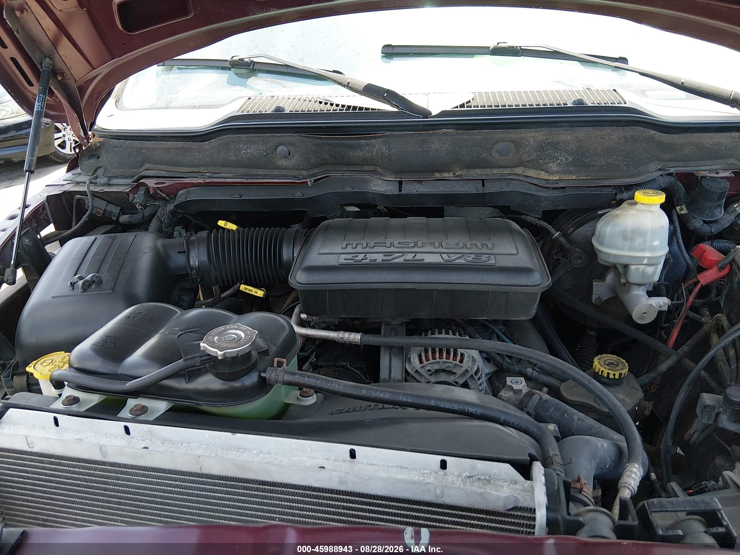 2002 Dodge Ram 1500 St Burgundy vin: 3B7HA18N32G100310