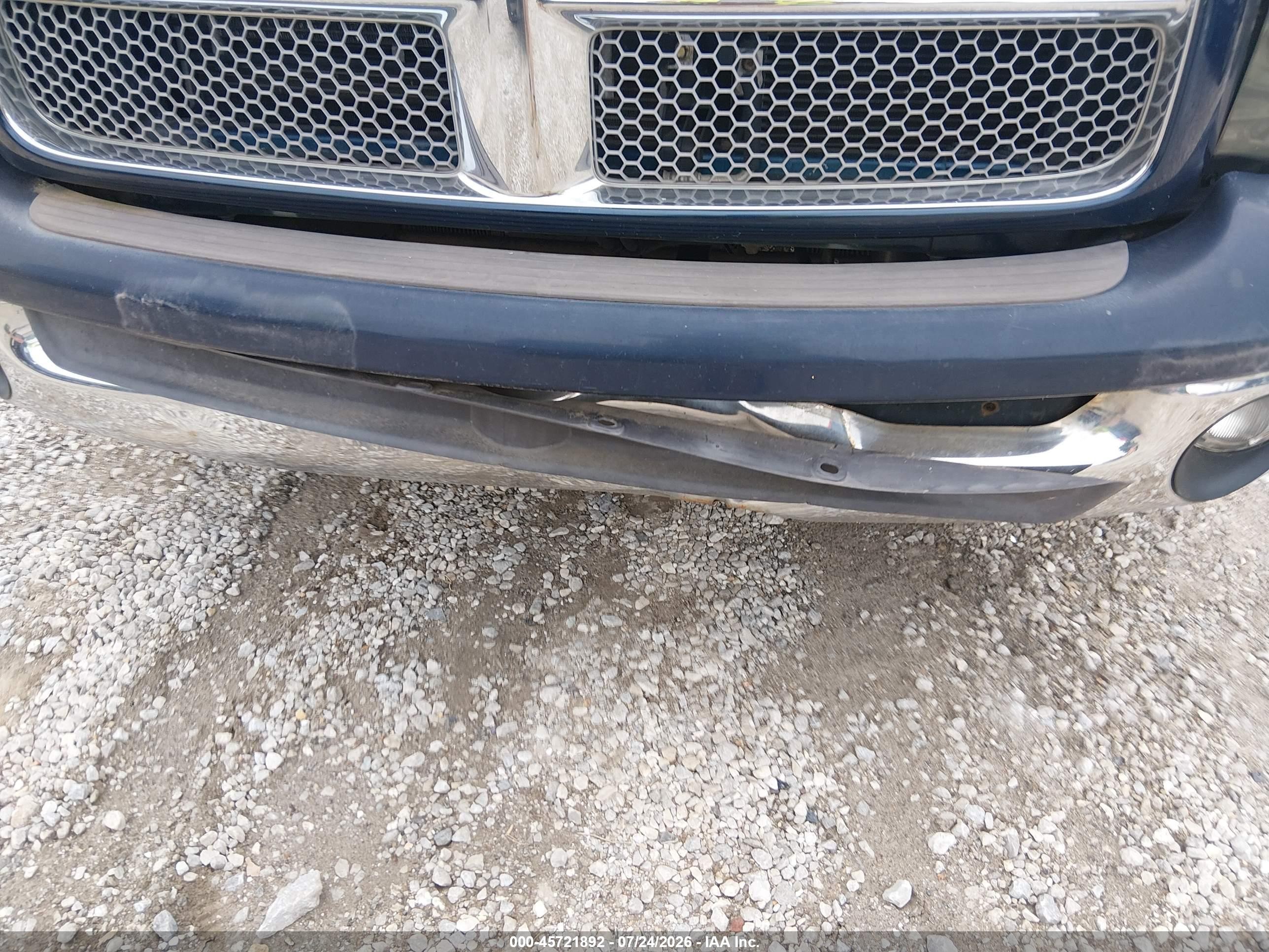 2002 Dodge Ram 1500 St Blue vin: 3B7HA18N32G101294