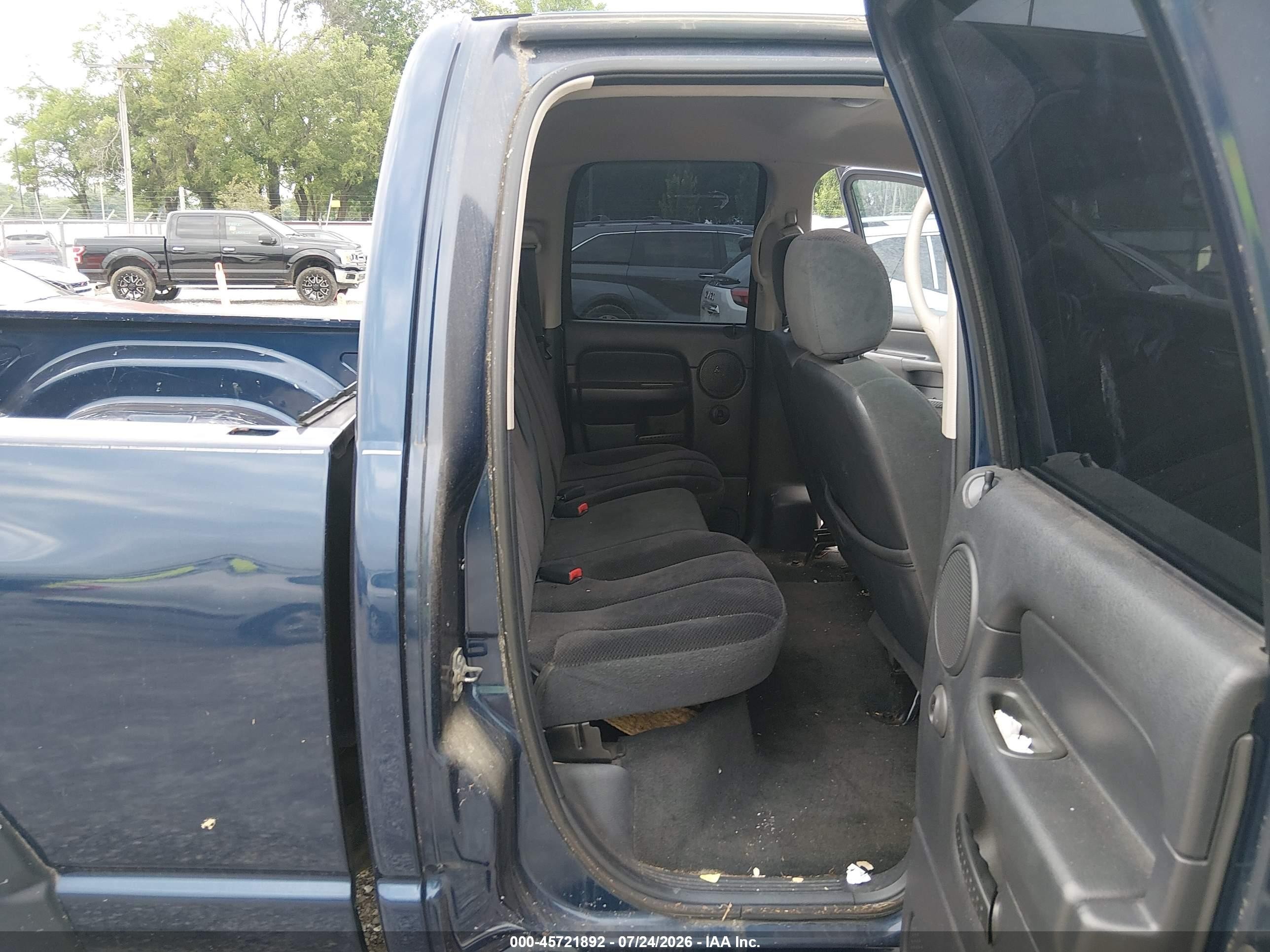 2002 Dodge Ram 1500 St Blue vin: 3B7HA18N32G101294