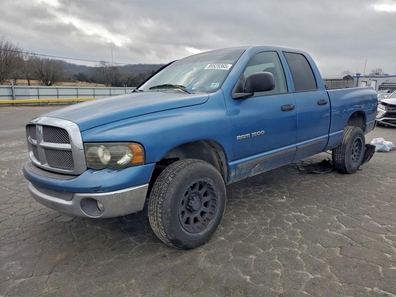 2002 Dodge Ram 1500 Blue vin: 3B7HA18N82G100528
