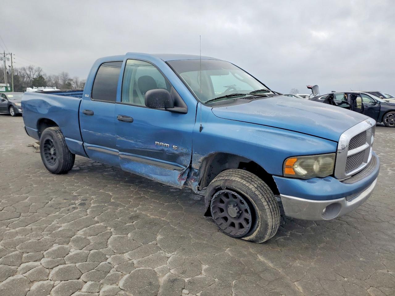2002 Dodge Ram 1500 Blue vin: 3B7HA18N82G100528