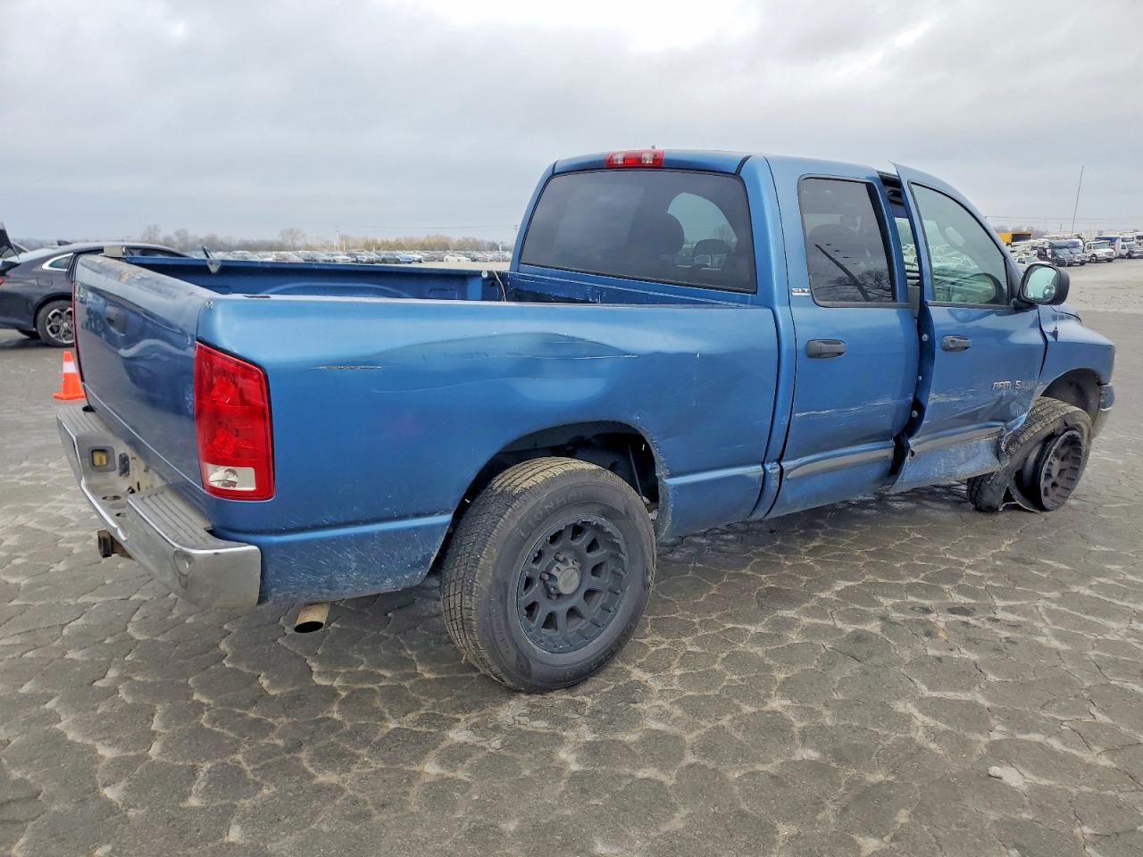 2002 Dodge Ram 1500 Blue vin: 3B7HA18N82G100528