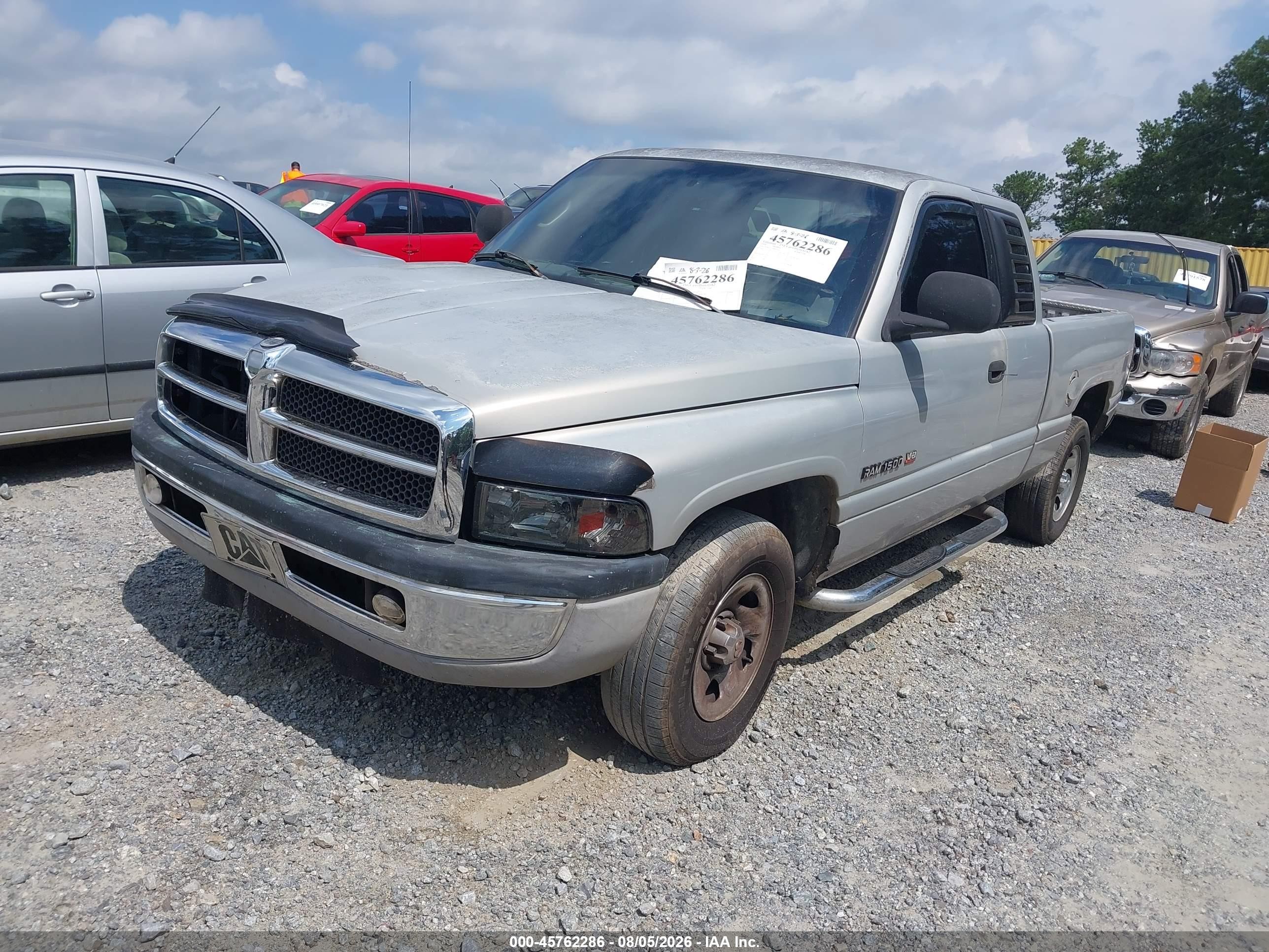 1999 Dodge Ram 1500 St Silver vin: 3B7HC12Y0XG144317