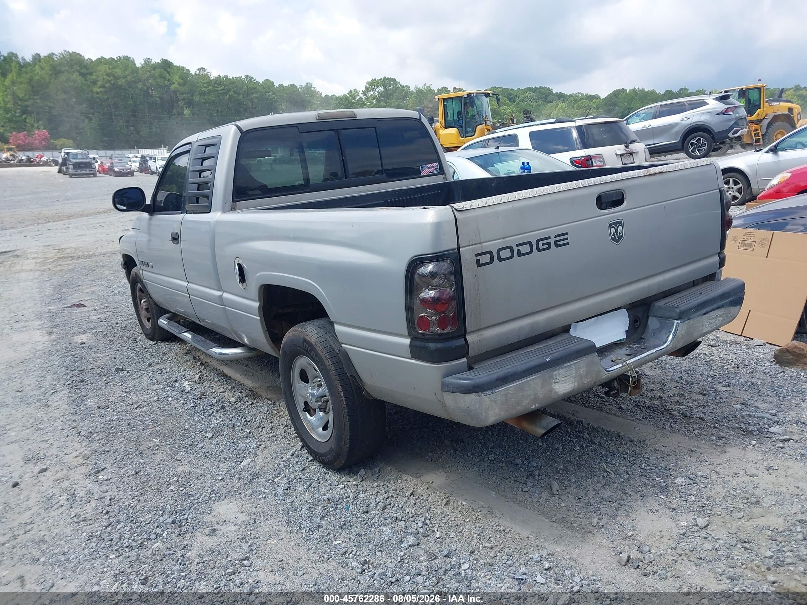 1999 Dodge Ram 1500 St Silver vin: 3B7HC12Y0XG144317