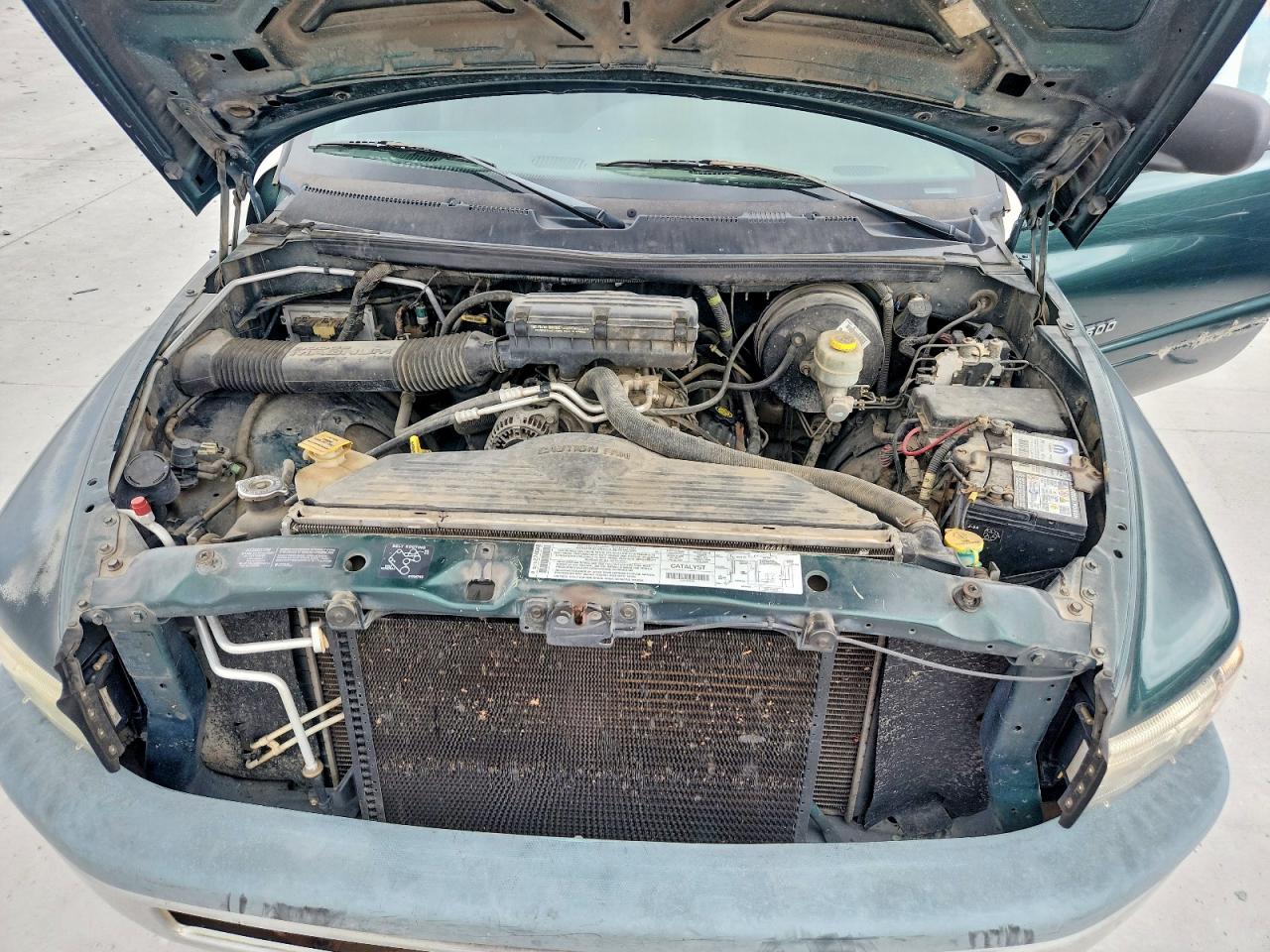 2001 Dodge Ram 1500 Green vin: 3B7HC12Y11G208095