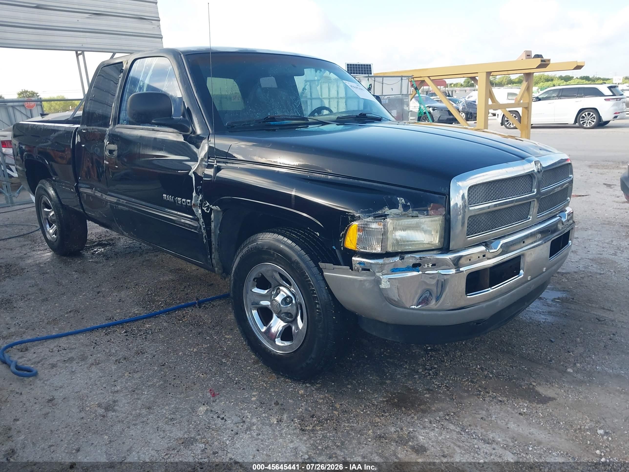1999 Dodge Ram 1500 St Black vin: 3B7HC12Y1XG244278