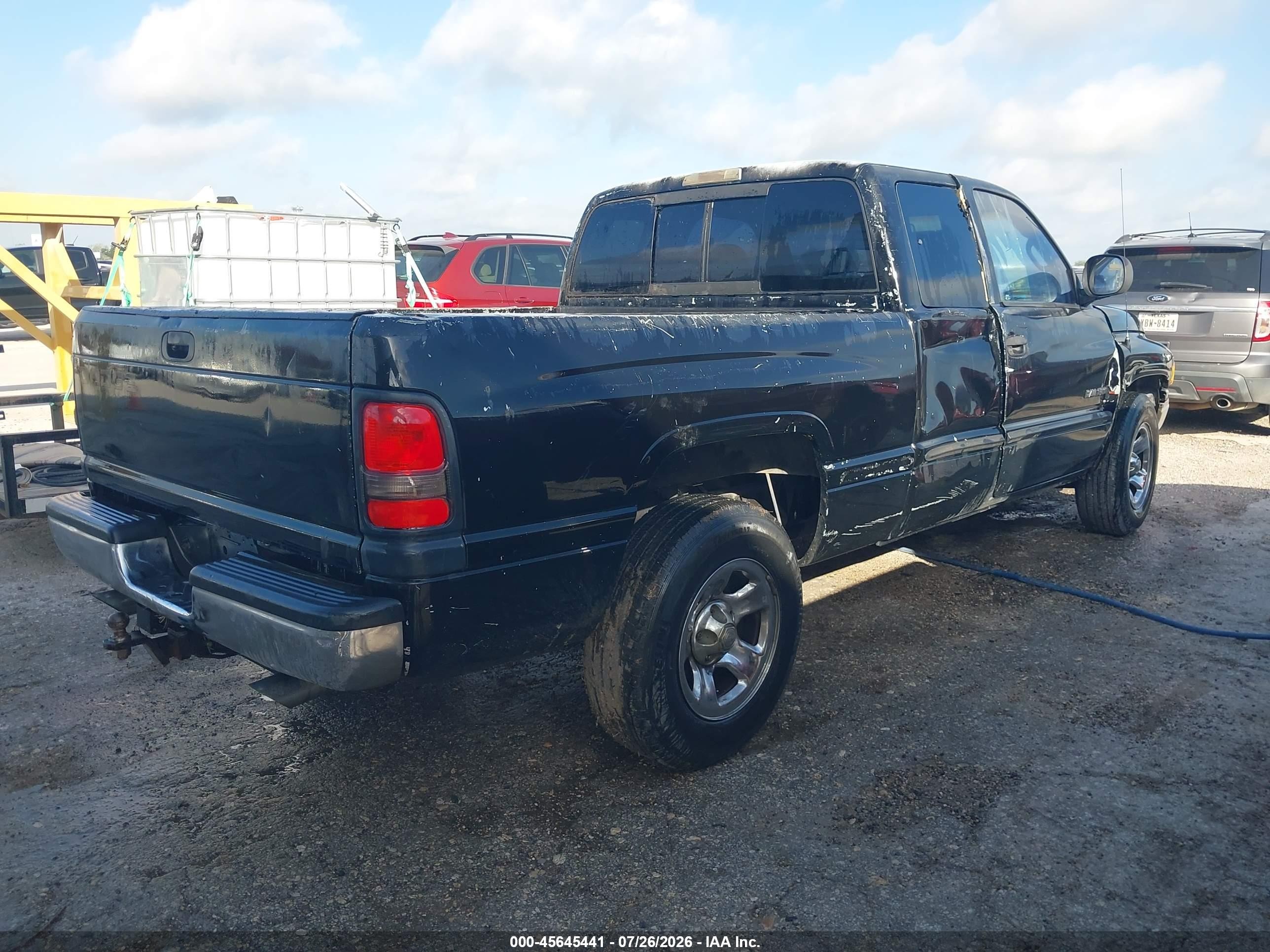 1999 Dodge Ram 1500 St Black vin: 3B7HC12Y1XG244278