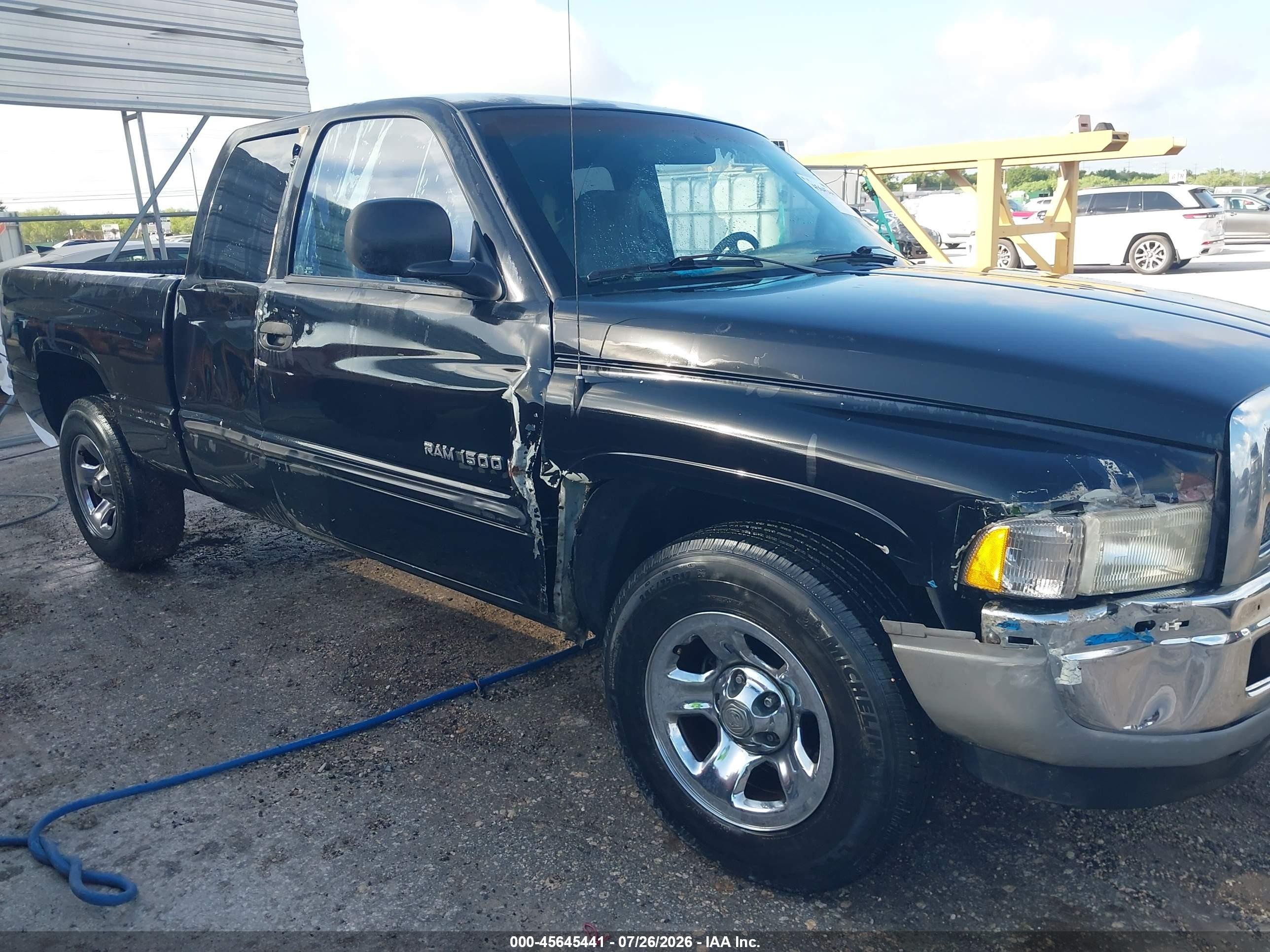 1999 Dodge Ram 1500 St Black vin: 3B7HC12Y1XG244278
