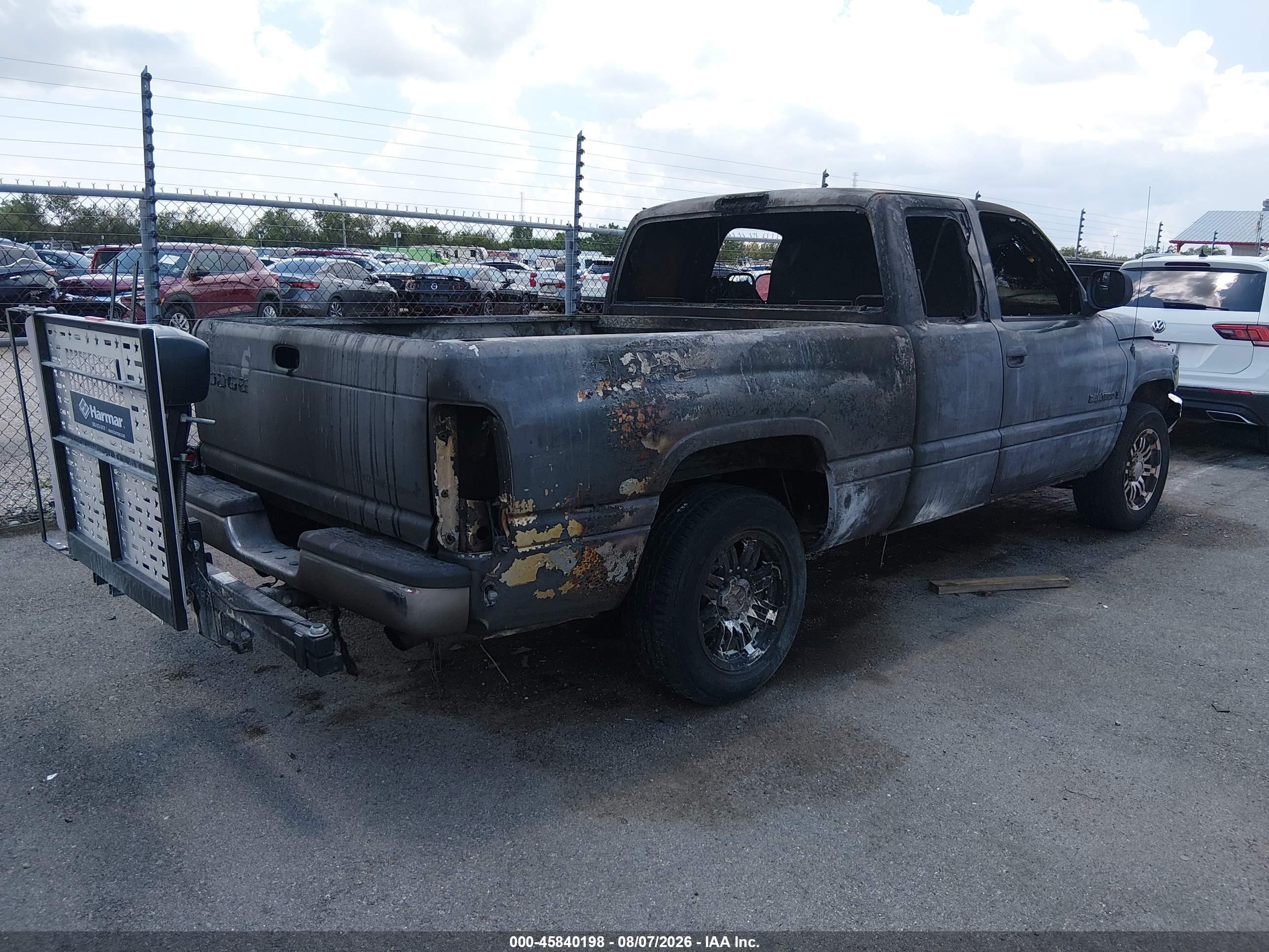 1999 Dodge Ram 1500 St Gray vin: 3B7HC12Y2XG141998