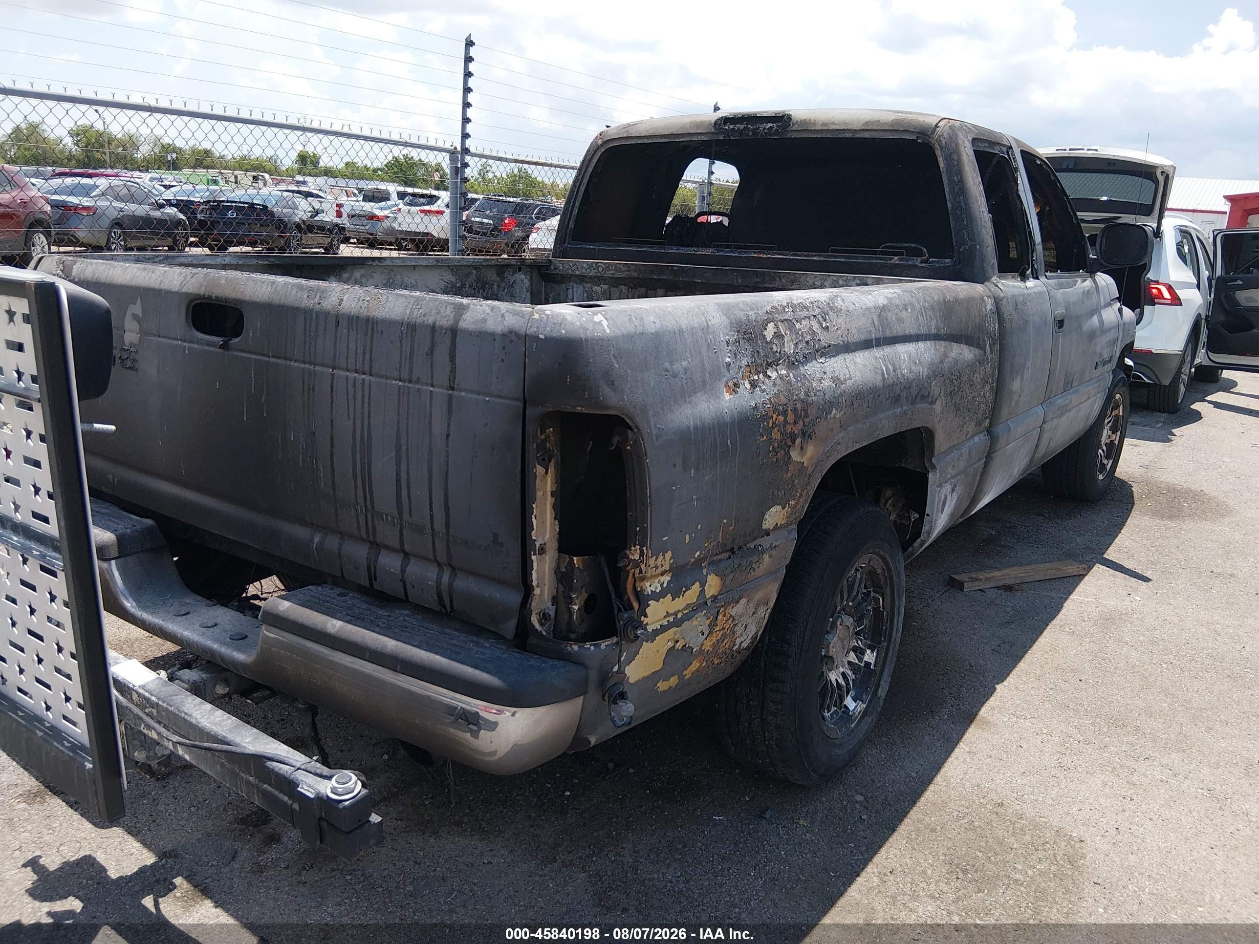 1999 Dodge Ram 1500 St Gray vin: 3B7HC12Y2XG141998