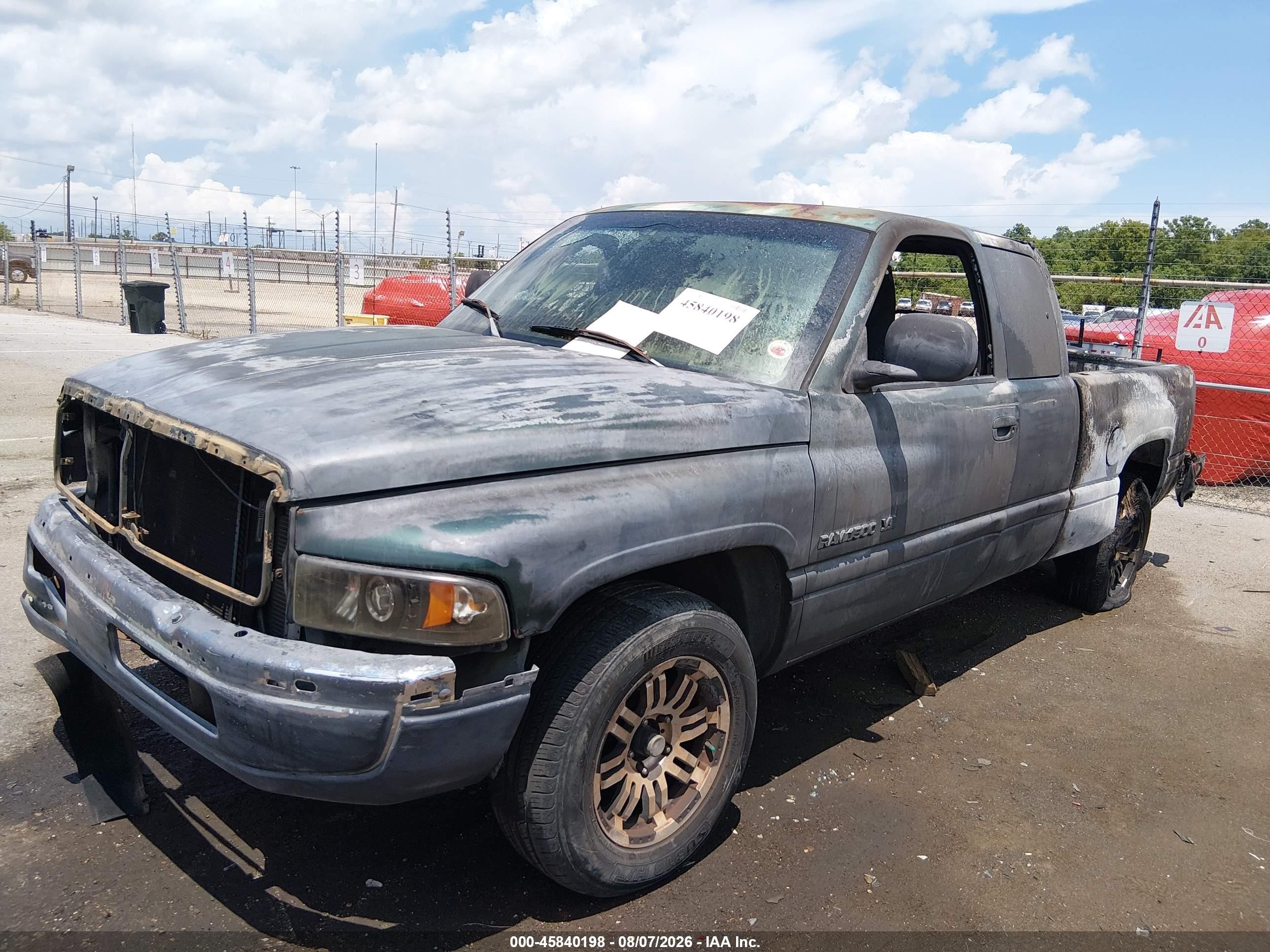 1999 Dodge Ram 1500 St Gray vin: 3B7HC12Y2XG141998