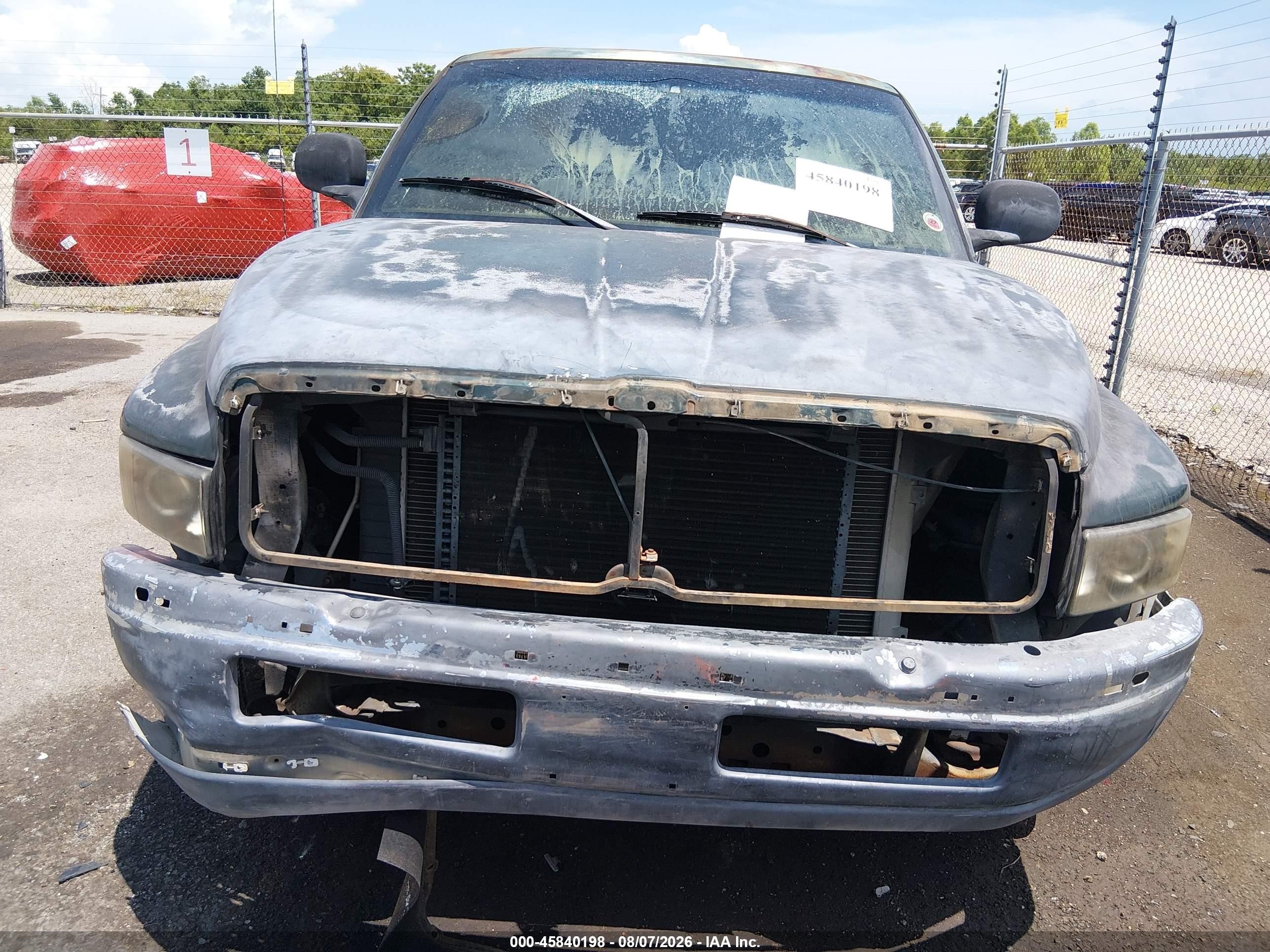 1999 Dodge Ram 1500 St Gray vin: 3B7HC12Y2XG141998