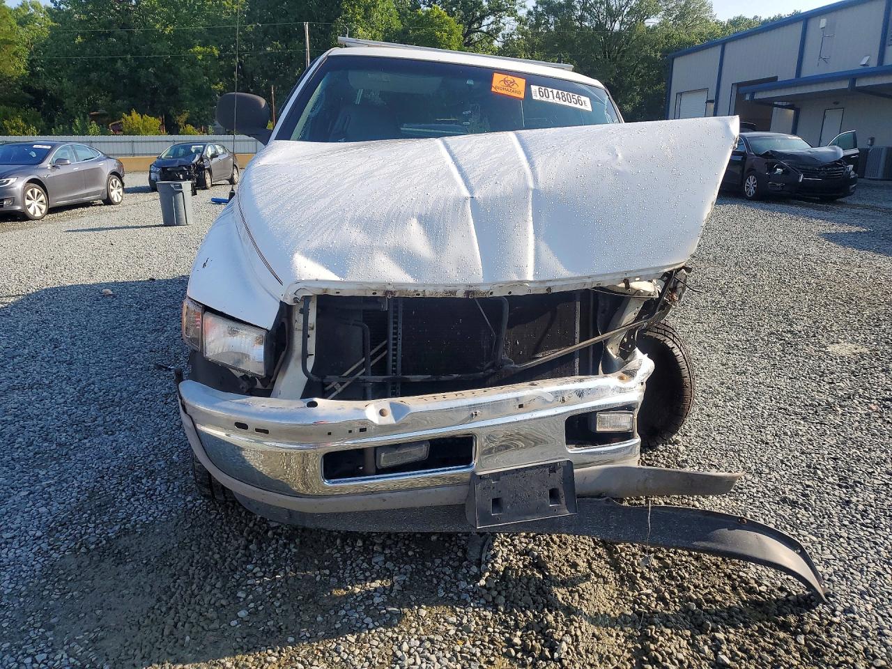2001 Dodge Ram 1500 White vin: 3B7HC12Y61G225524