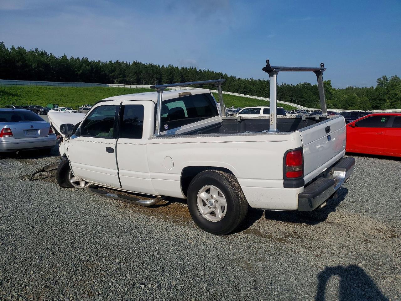 2001 Dodge Ram 1500 White vin: 3B7HC12Y61G225524