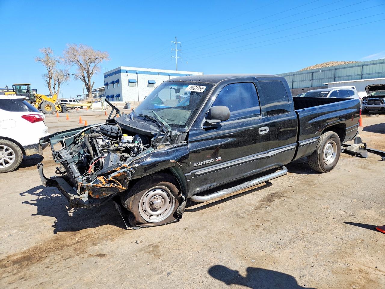 1998 Dodge Ram 1500 Black vin: 3B7HC12Y8WM286902