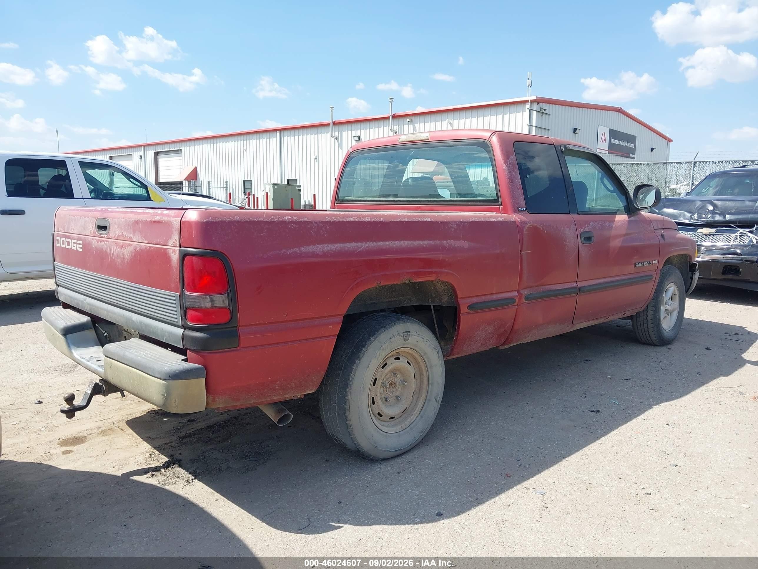 1999 Dodge Ram 1500   Red vin: 3B7HC12Y8XG176786