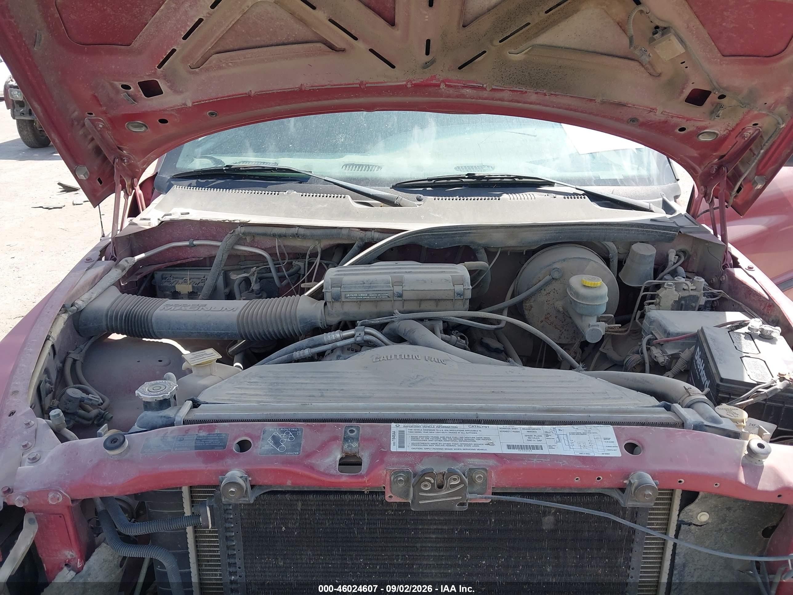 1999 Dodge Ram 1500   Red vin: 3B7HC12Y8XG176786