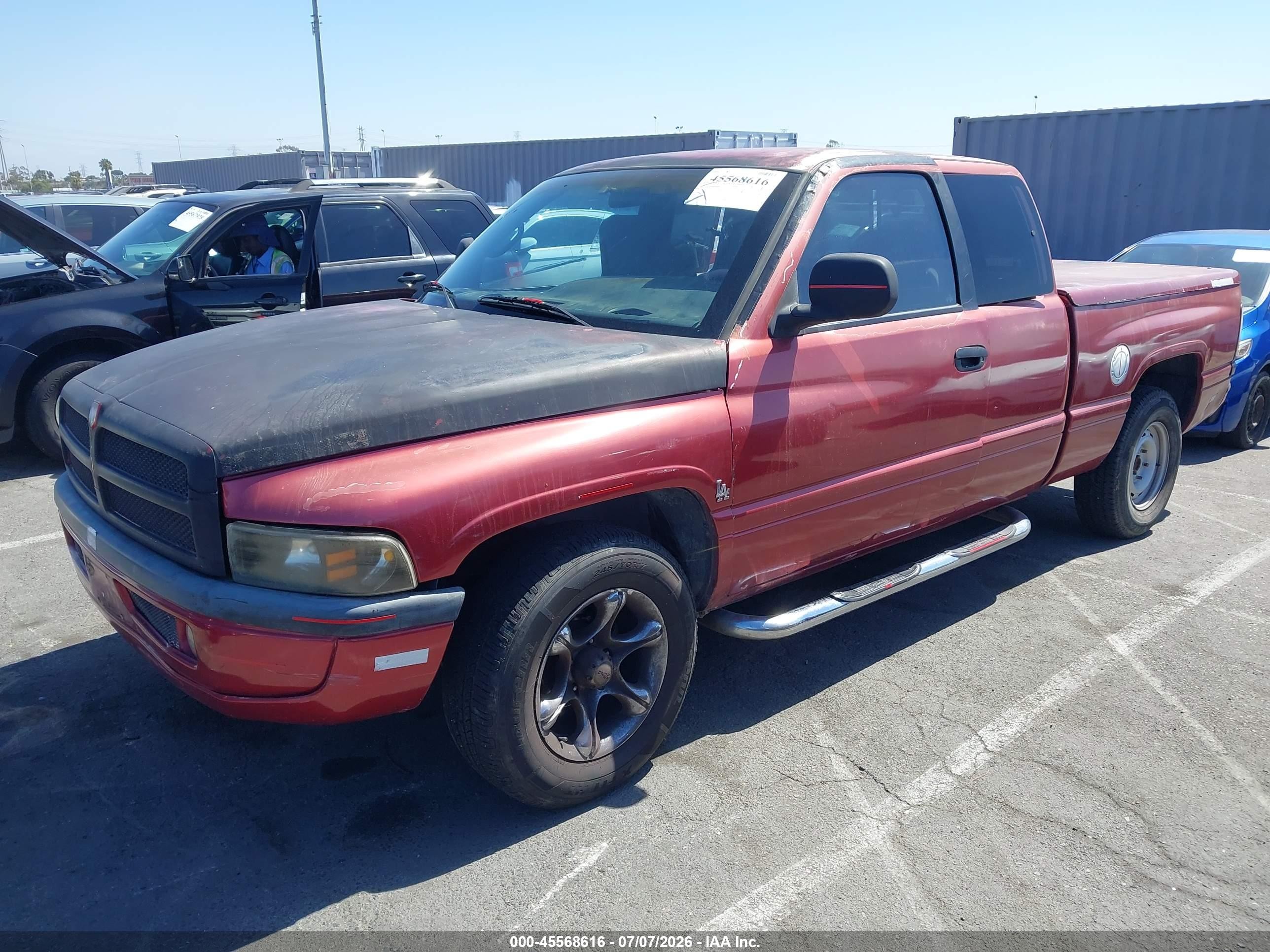 1999 Dodge Ram 1500 St Red vin: 3B7HC12YXXG218519