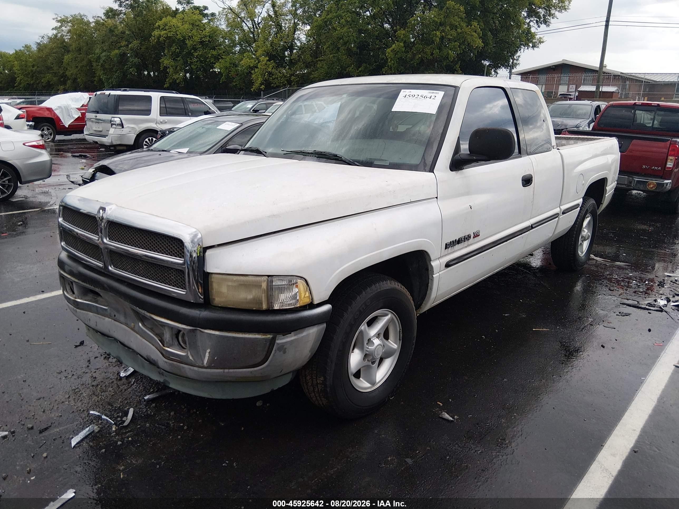 1998 Dodge Ram 1500 St White vin: 3B7HC12Z9WM271494