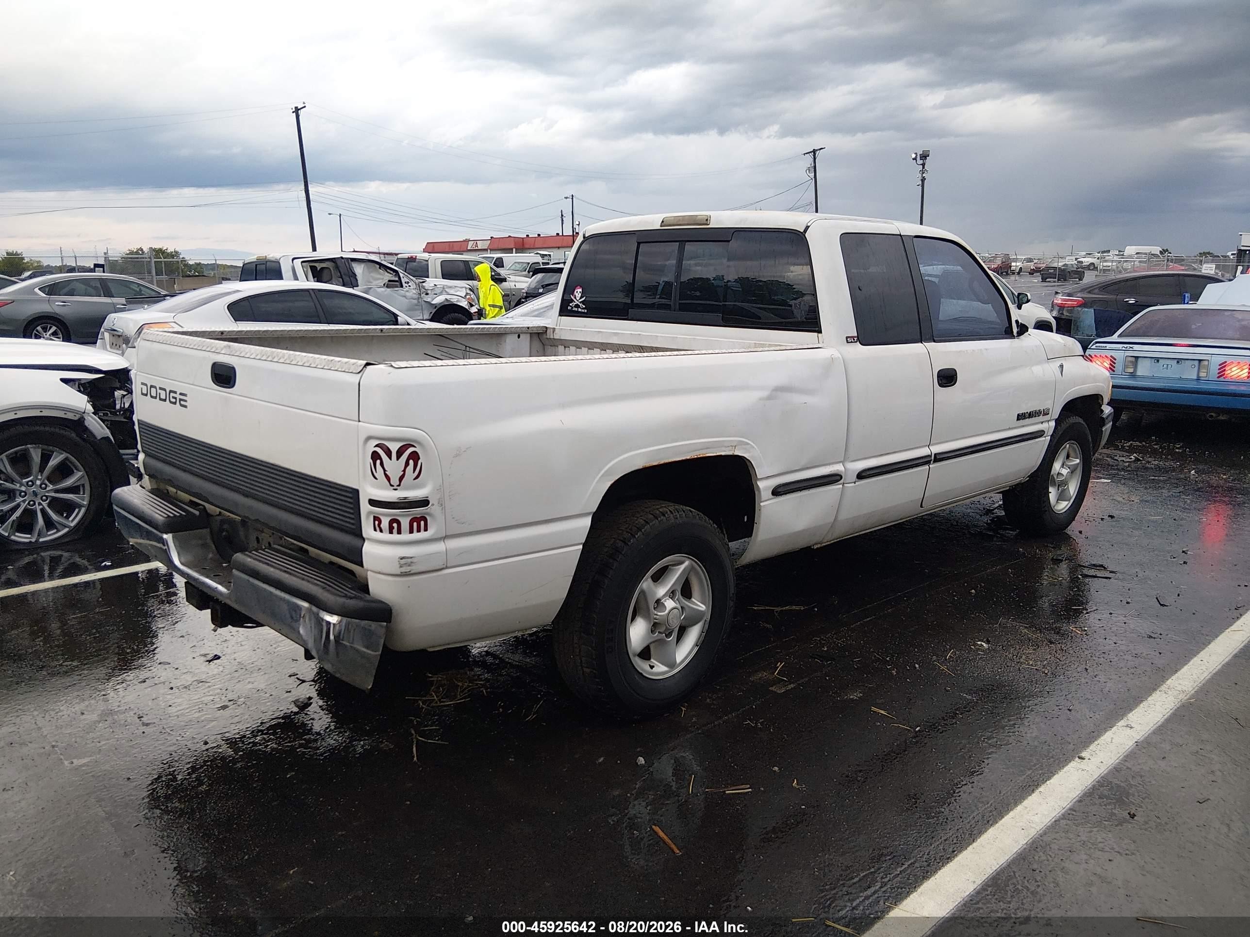 1998 Dodge Ram 1500 St White vin: 3B7HC12Z9WM271494