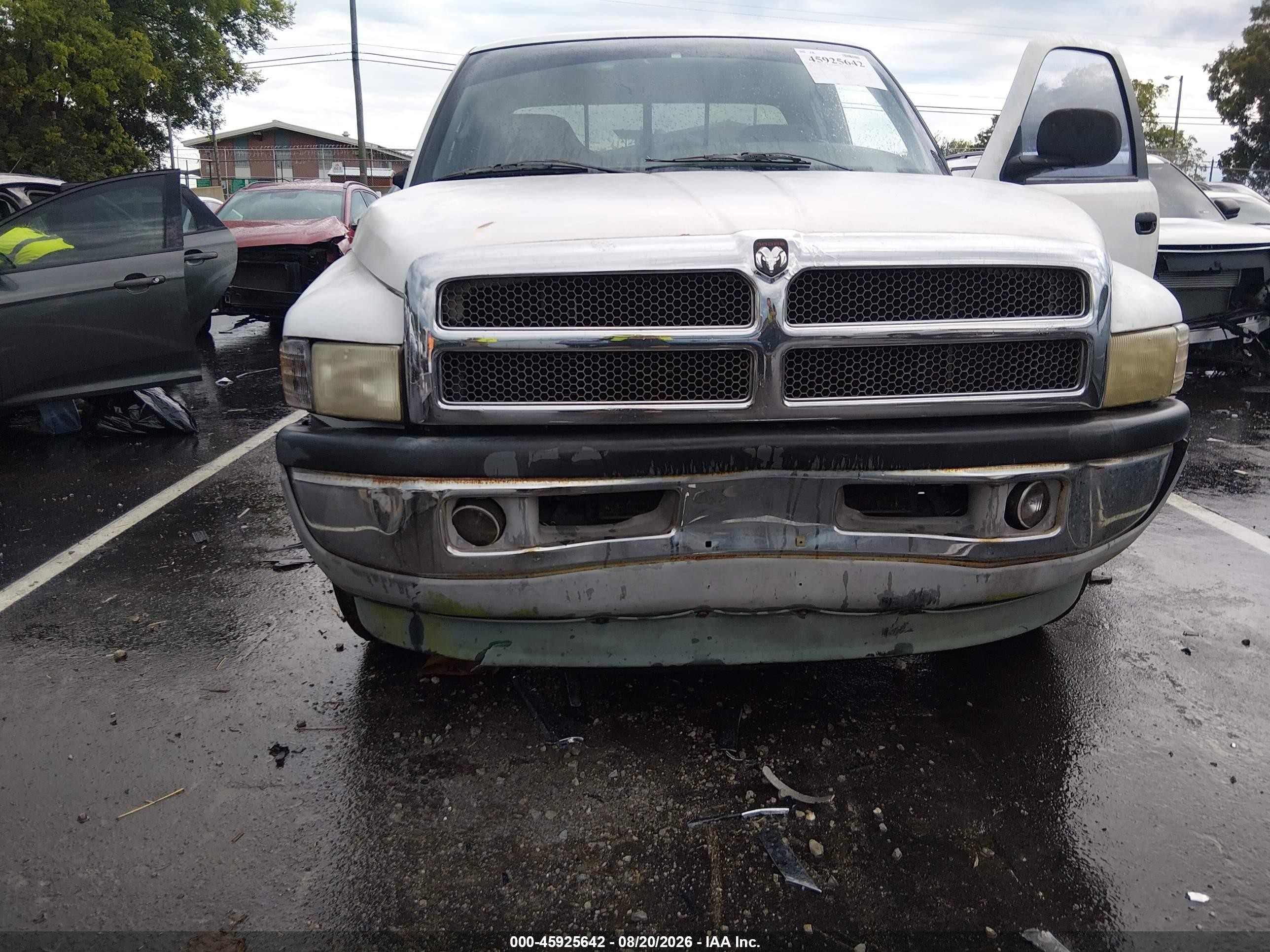 1998 Dodge Ram 1500 St White vin: 3B7HC12Z9WM271494