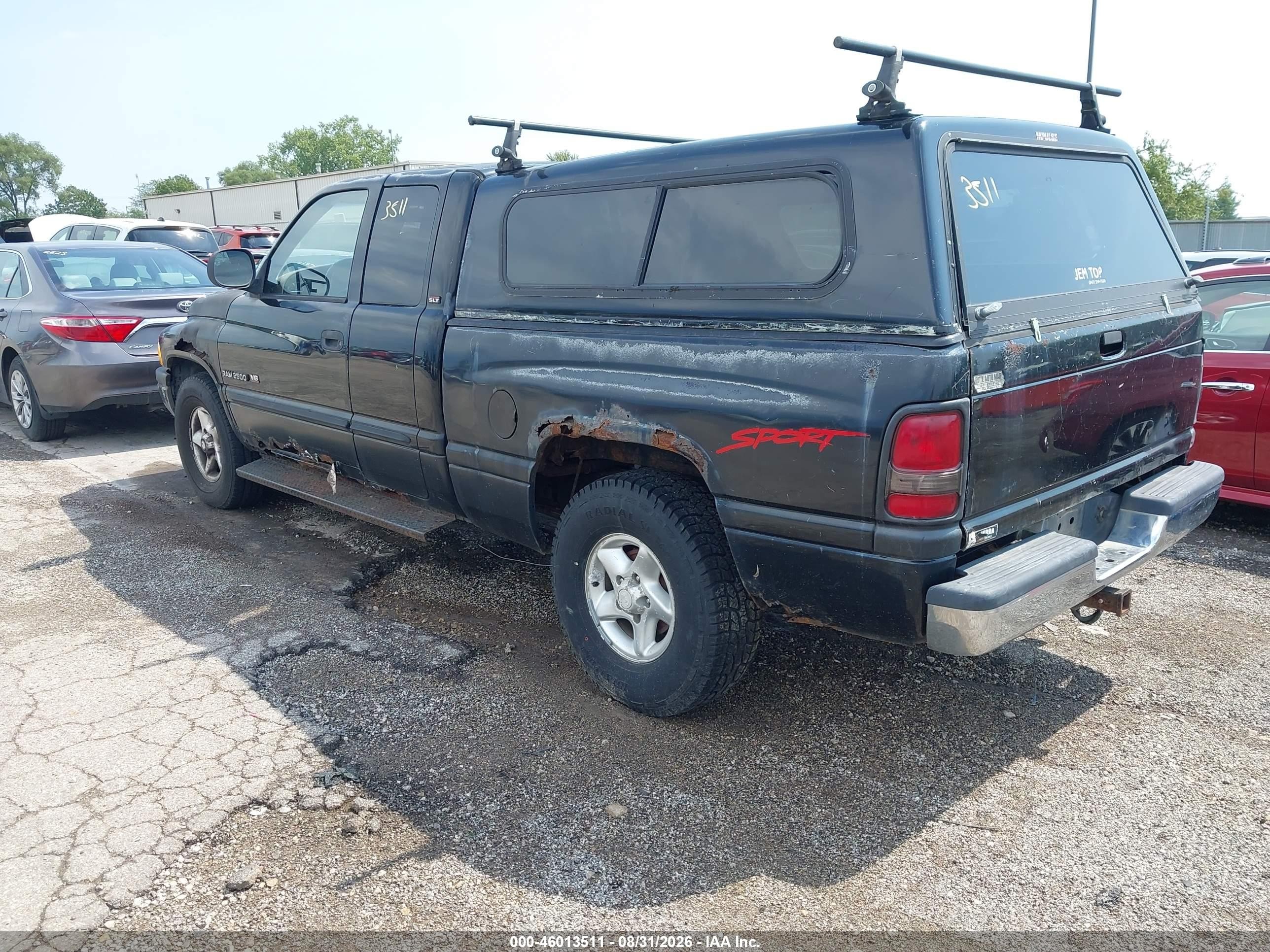 2001 Dodge Ram 1500 St Black vin: 3B7HC13Y01G710501
