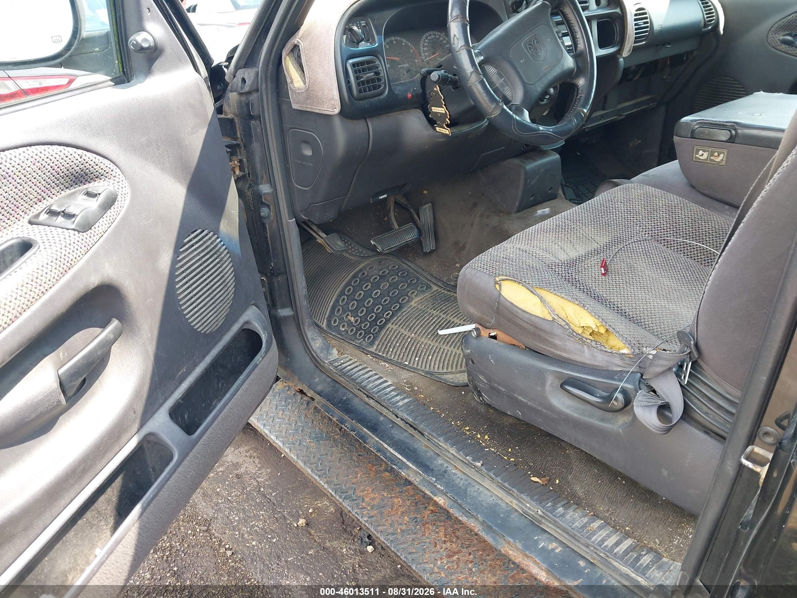 2001 Dodge Ram 1500 St Black vin: 3B7HC13Y01G710501