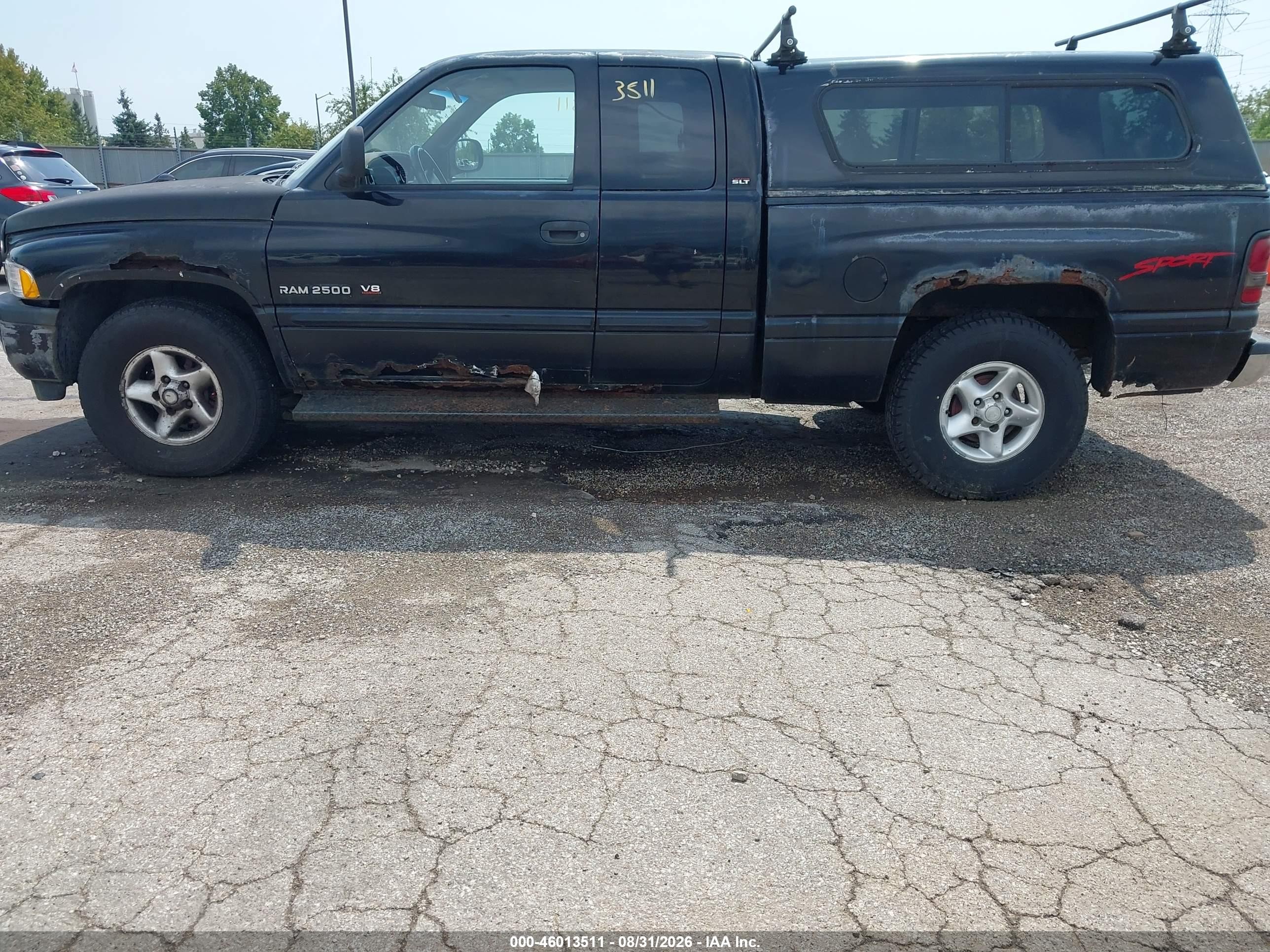 2001 Dodge Ram 1500 St Black vin: 3B7HC13Y01G710501