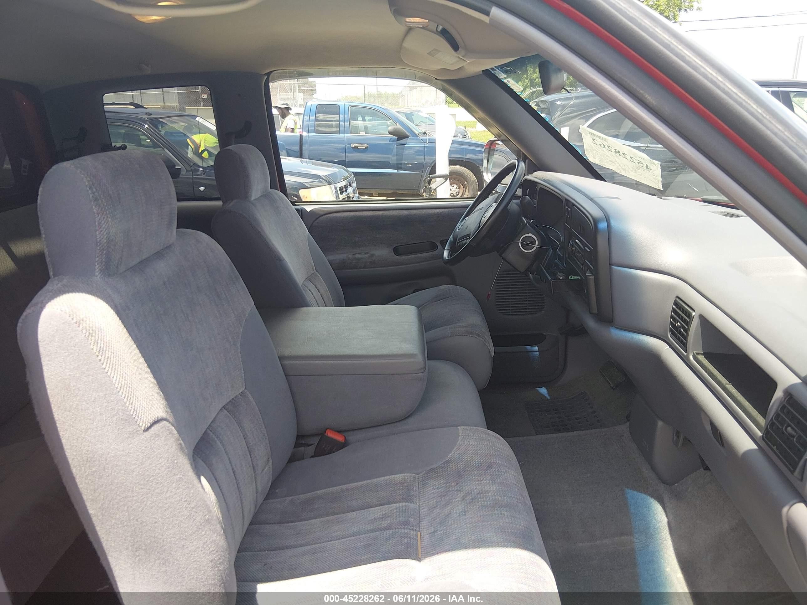 1997 Dodge Ram 1500 St Red vin: 3B7HC13Y0VG716286
