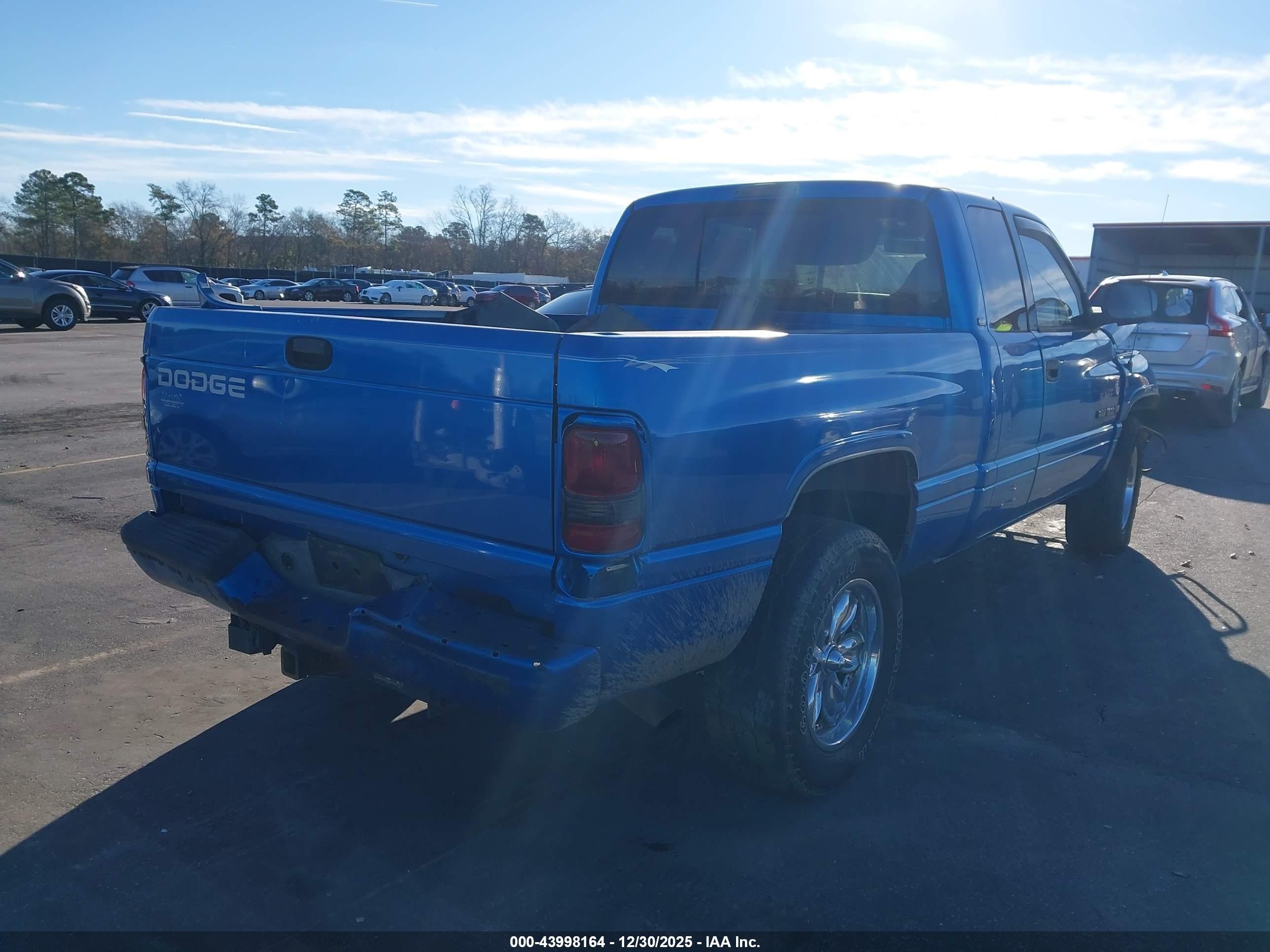 2001 Dodge Ram 1500 St Blue vin: 3B7HC13Y11G723080