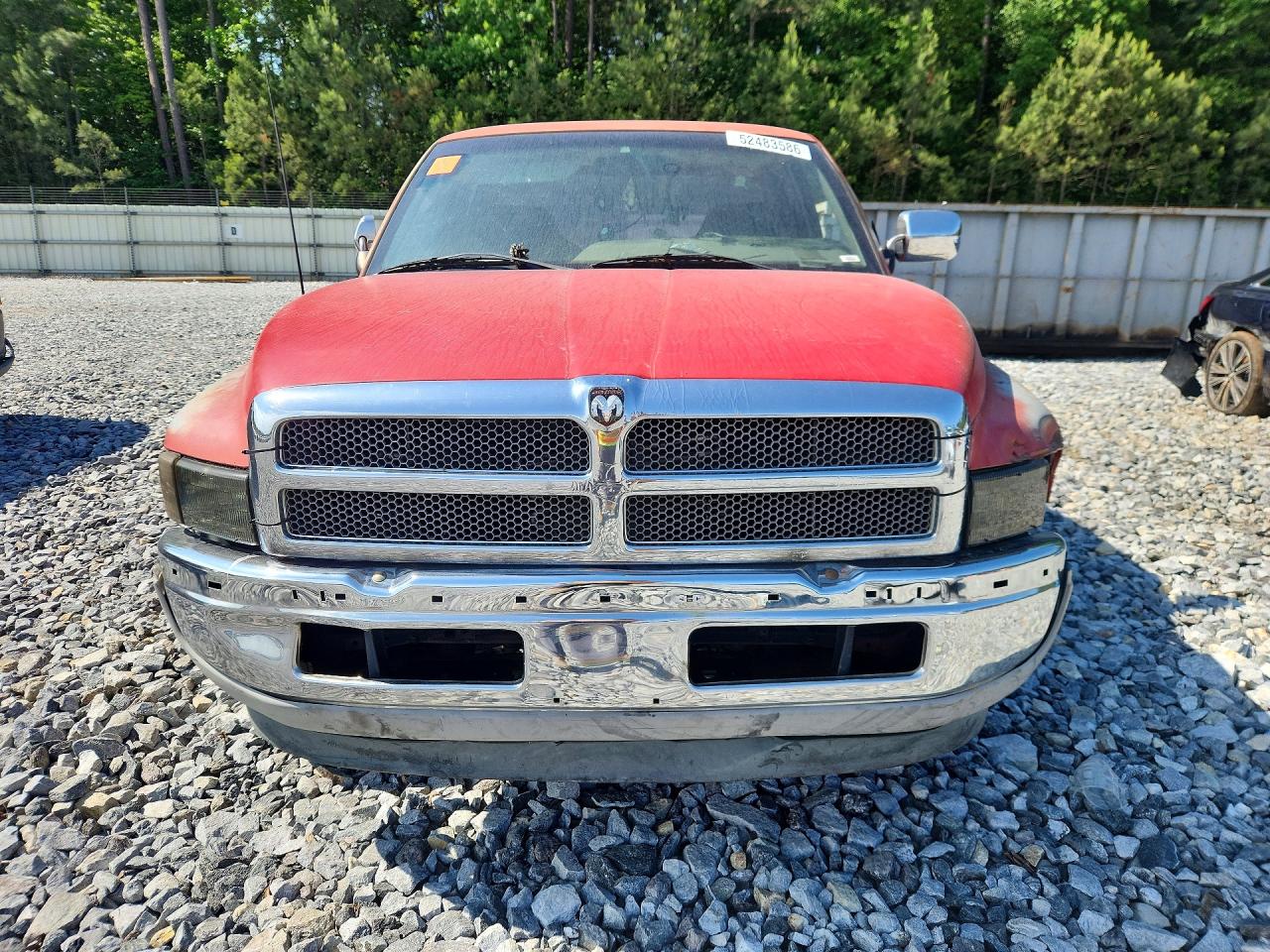 1996 Dodge Ram 1500 Red vin: 3B7HC13Y1TM159578