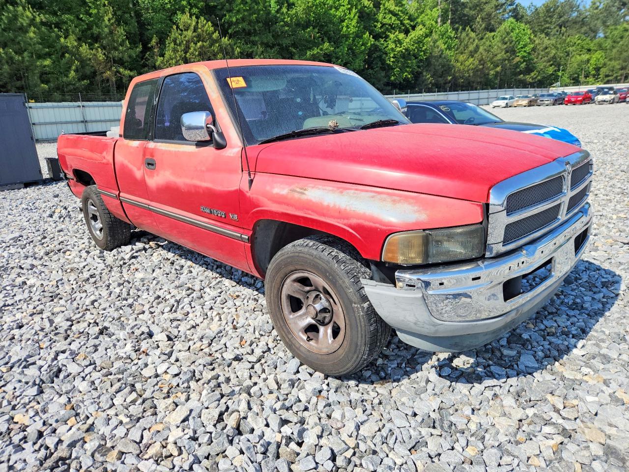 1996 Dodge Ram 1500 Red vin: 3B7HC13Y1TM159578