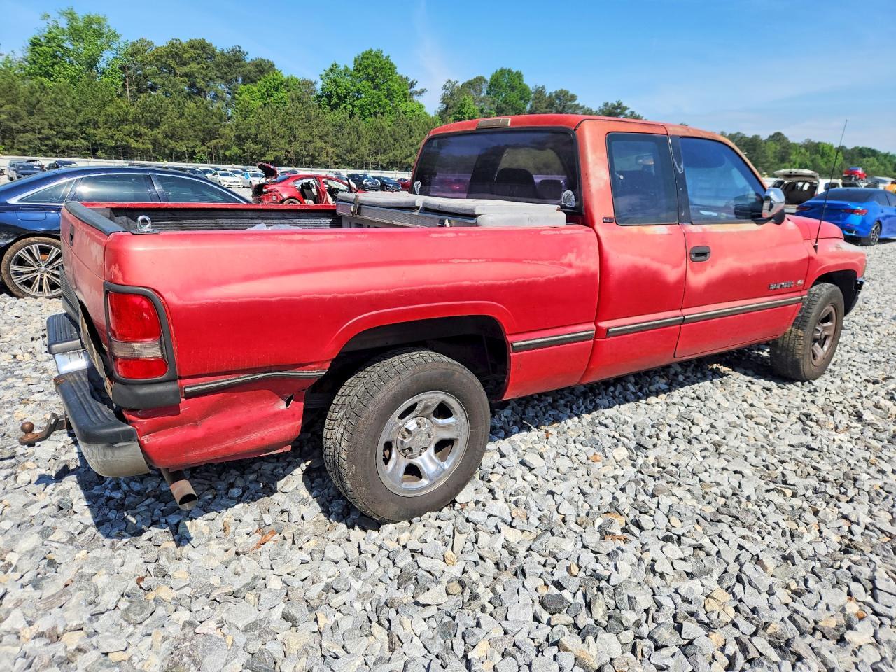 1996 Dodge Ram 1500 Red vin: 3B7HC13Y1TM159578